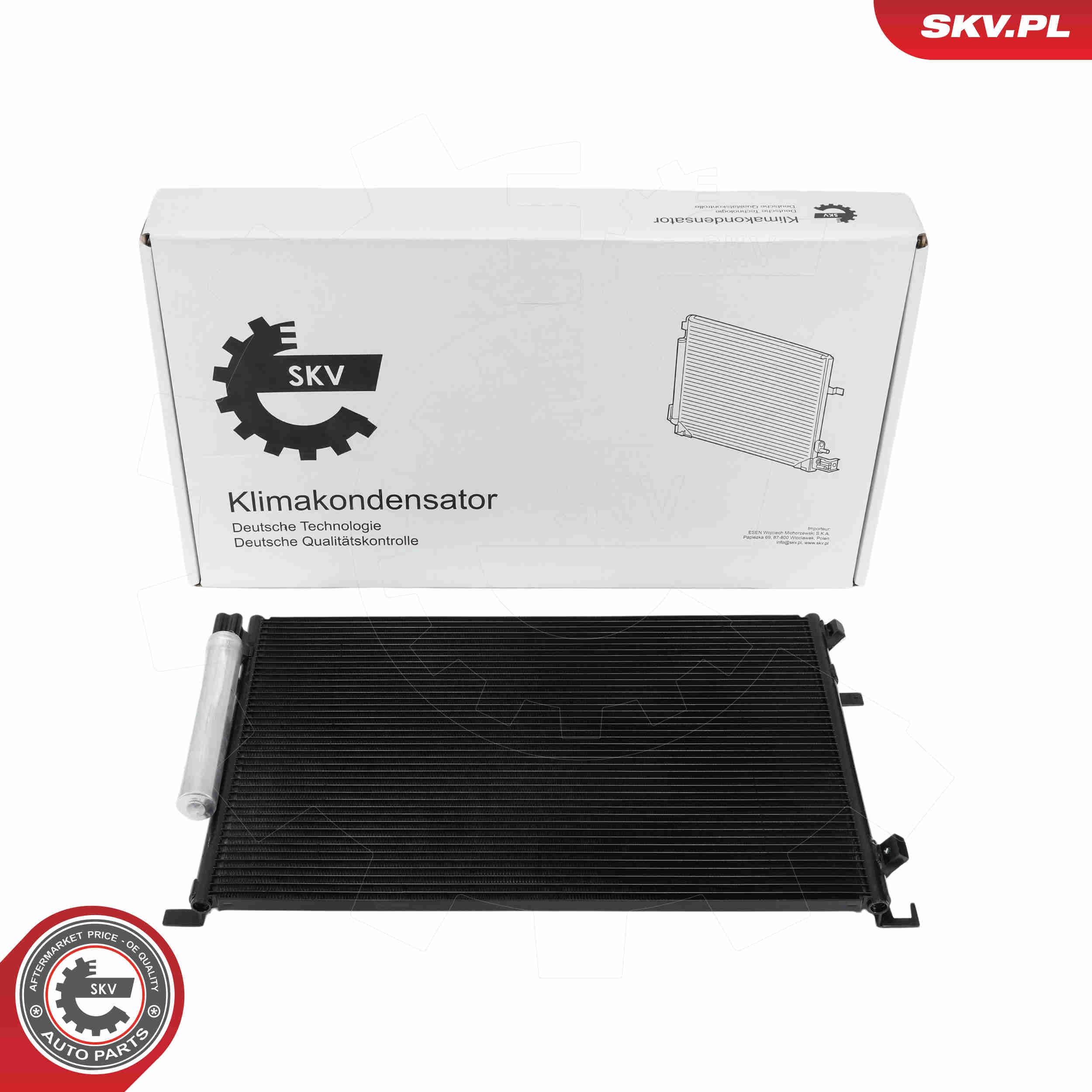 SKV Kondenzátor klimatizácie 86SKV238 1