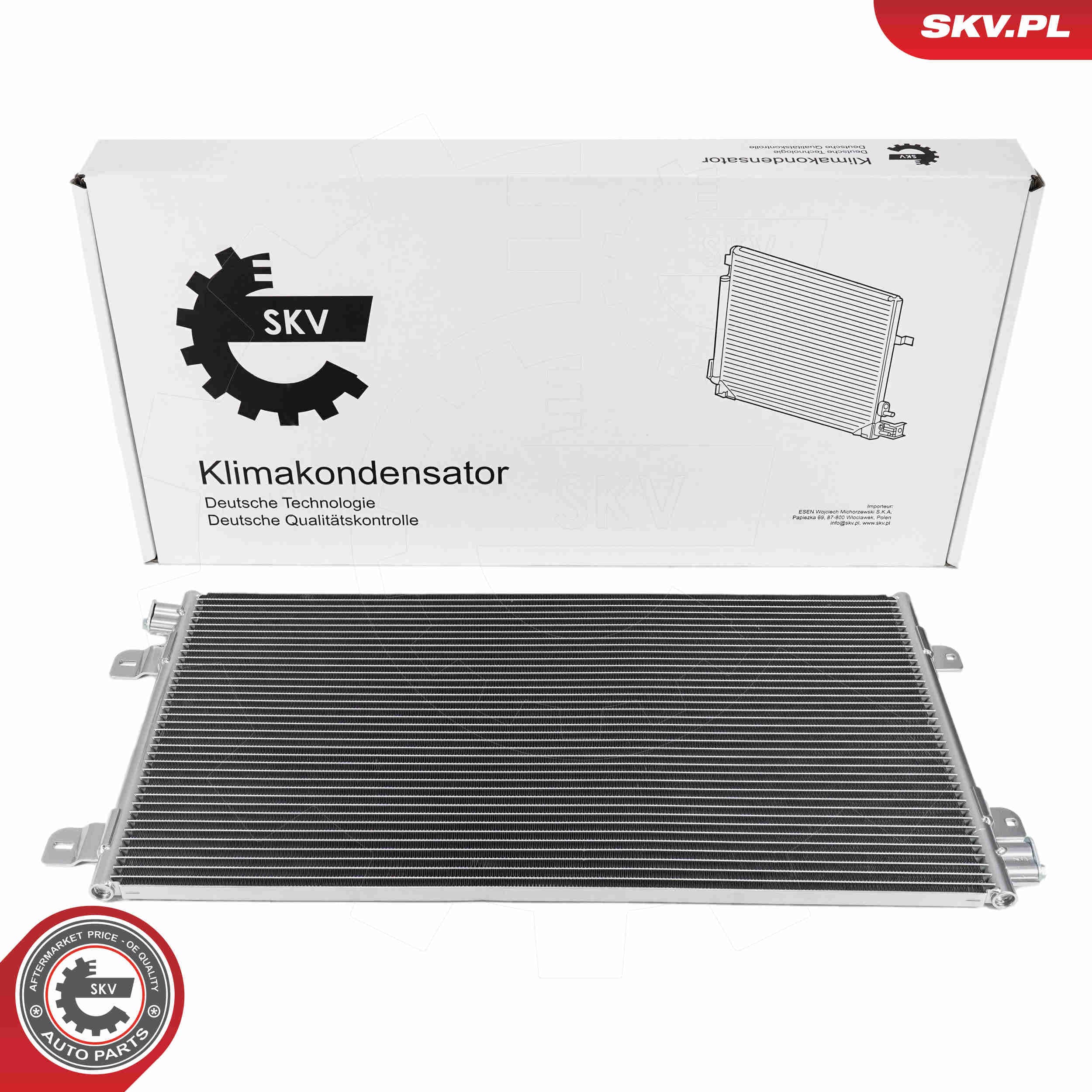 SKV Kondenzátor klimatizácie 86SKV249 1