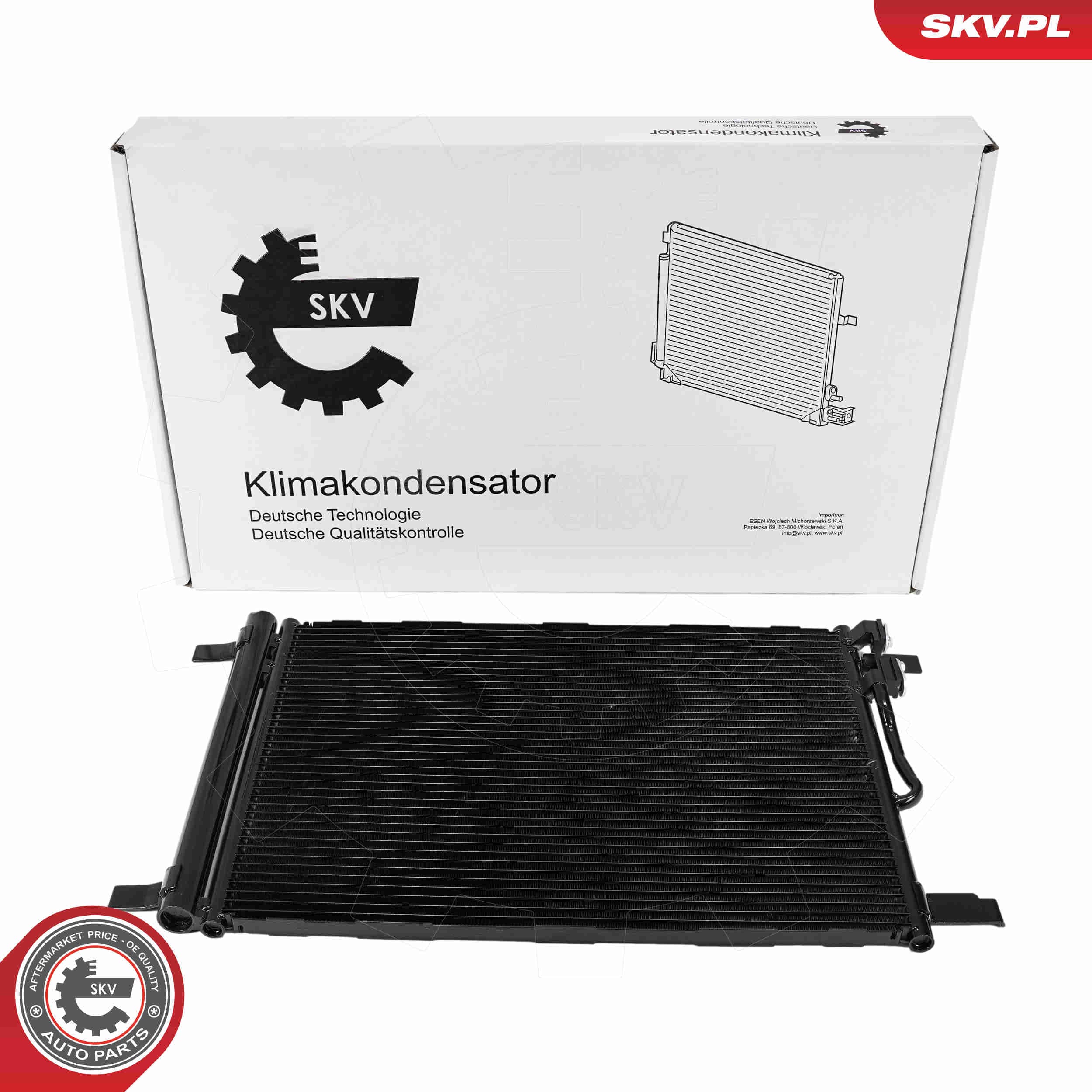 SKV Kondenzátor klimatizácie 86SKV253 1