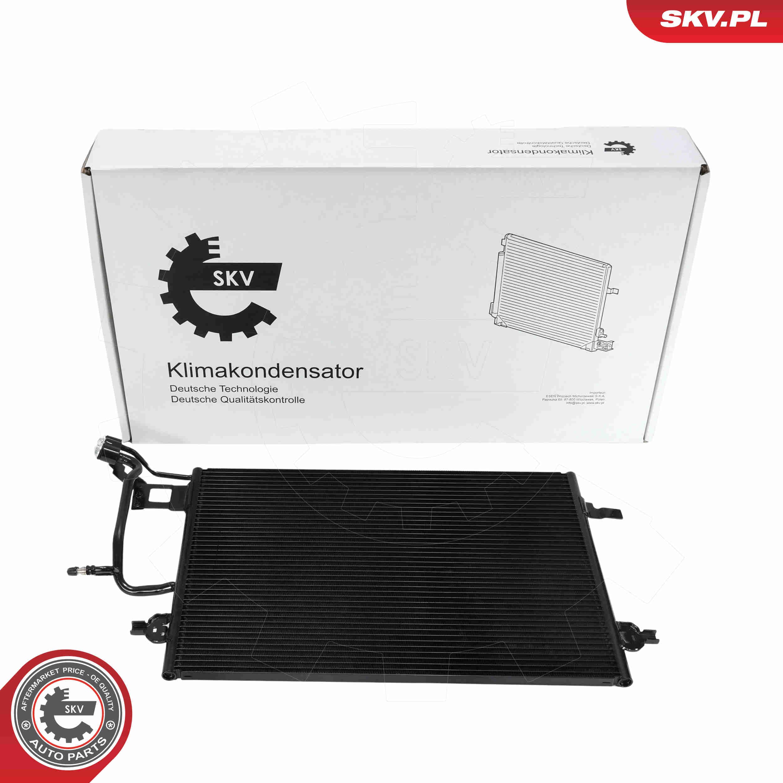 SKV Kondenzátor klimatizácie 86SKV254 1