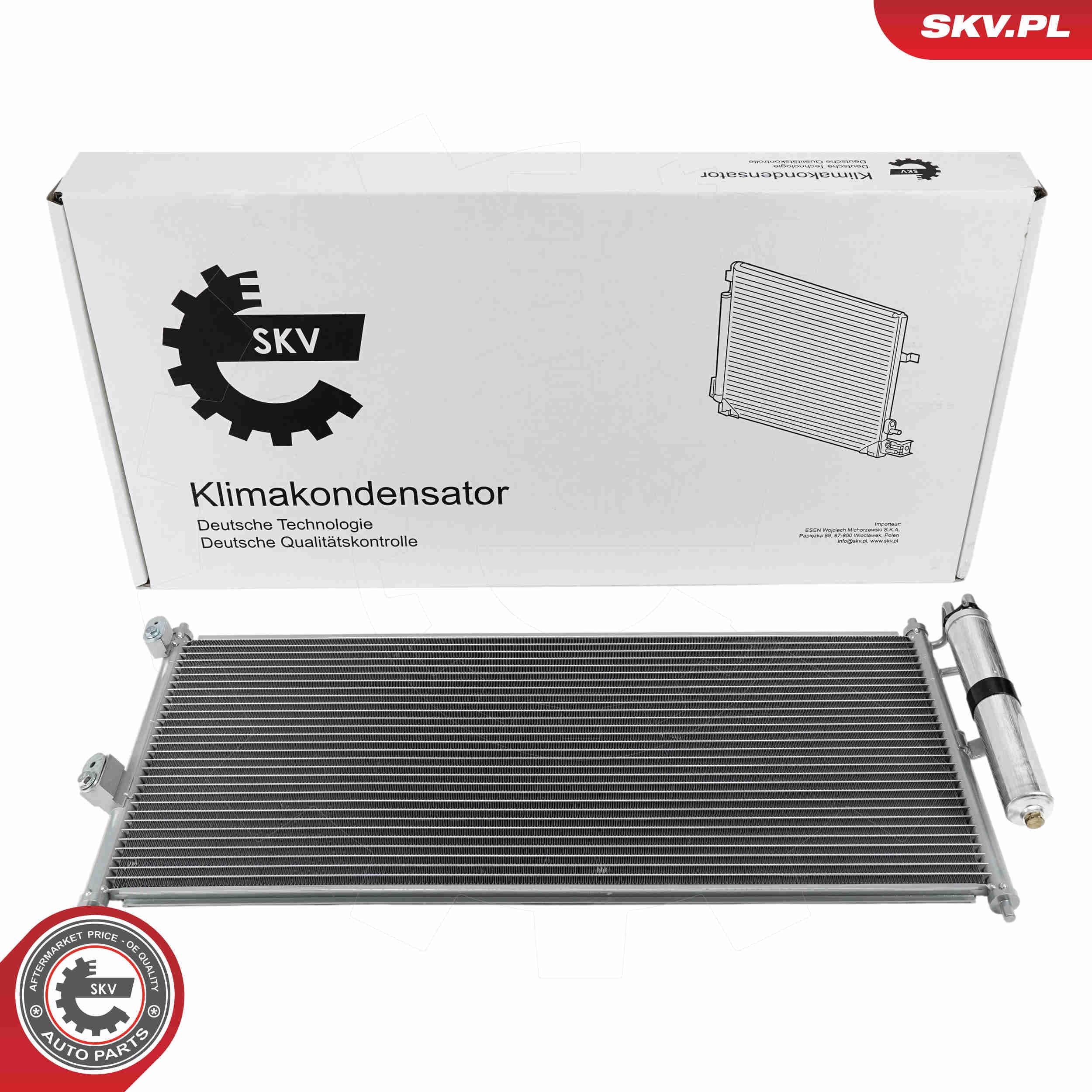 SKV Kondenzátor klimatizácie 86SKV256 1