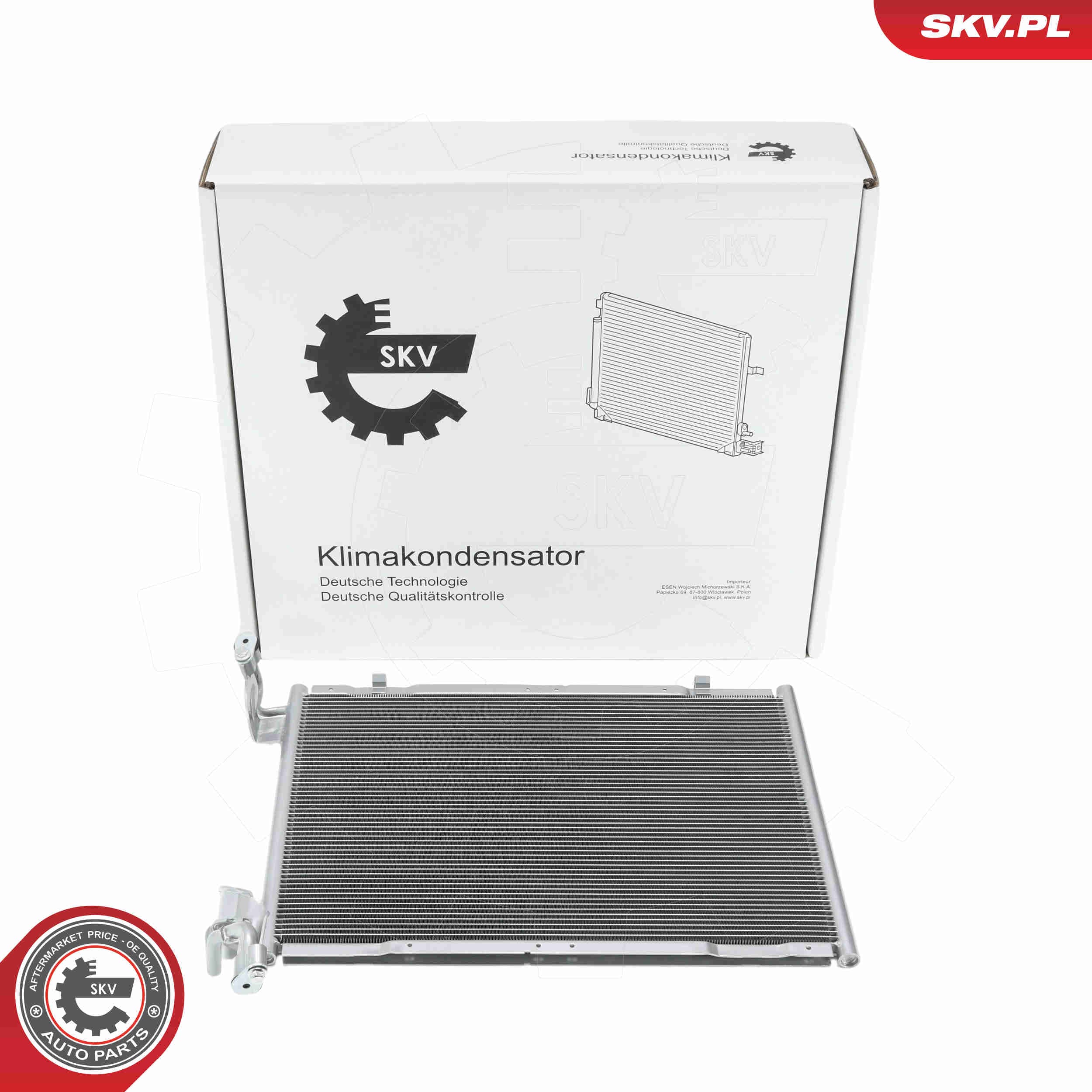 SKV Kondenzátor klimatizácie 86SKV257 1