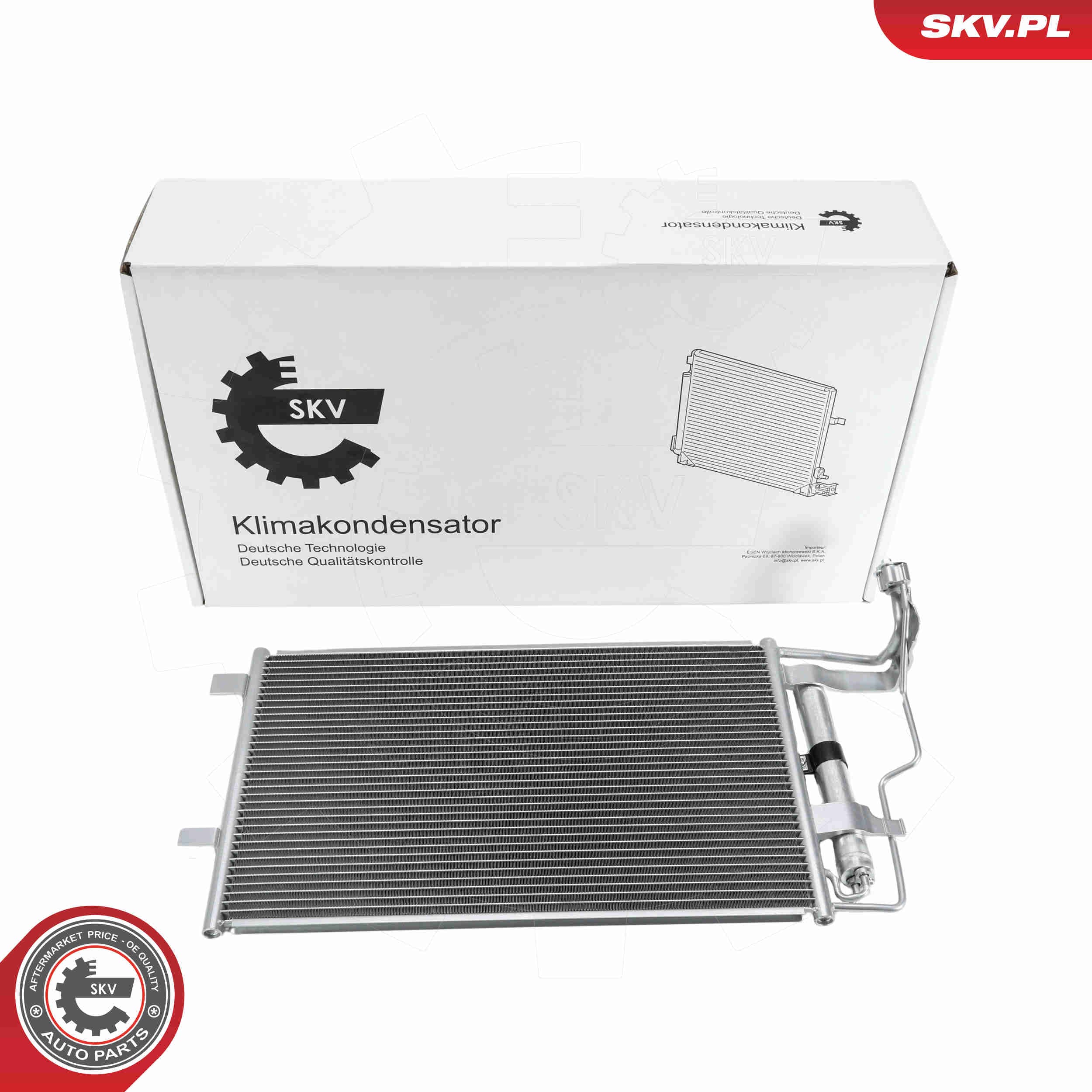 SKV Kondenzátor klimatizácie 86SKV262 1