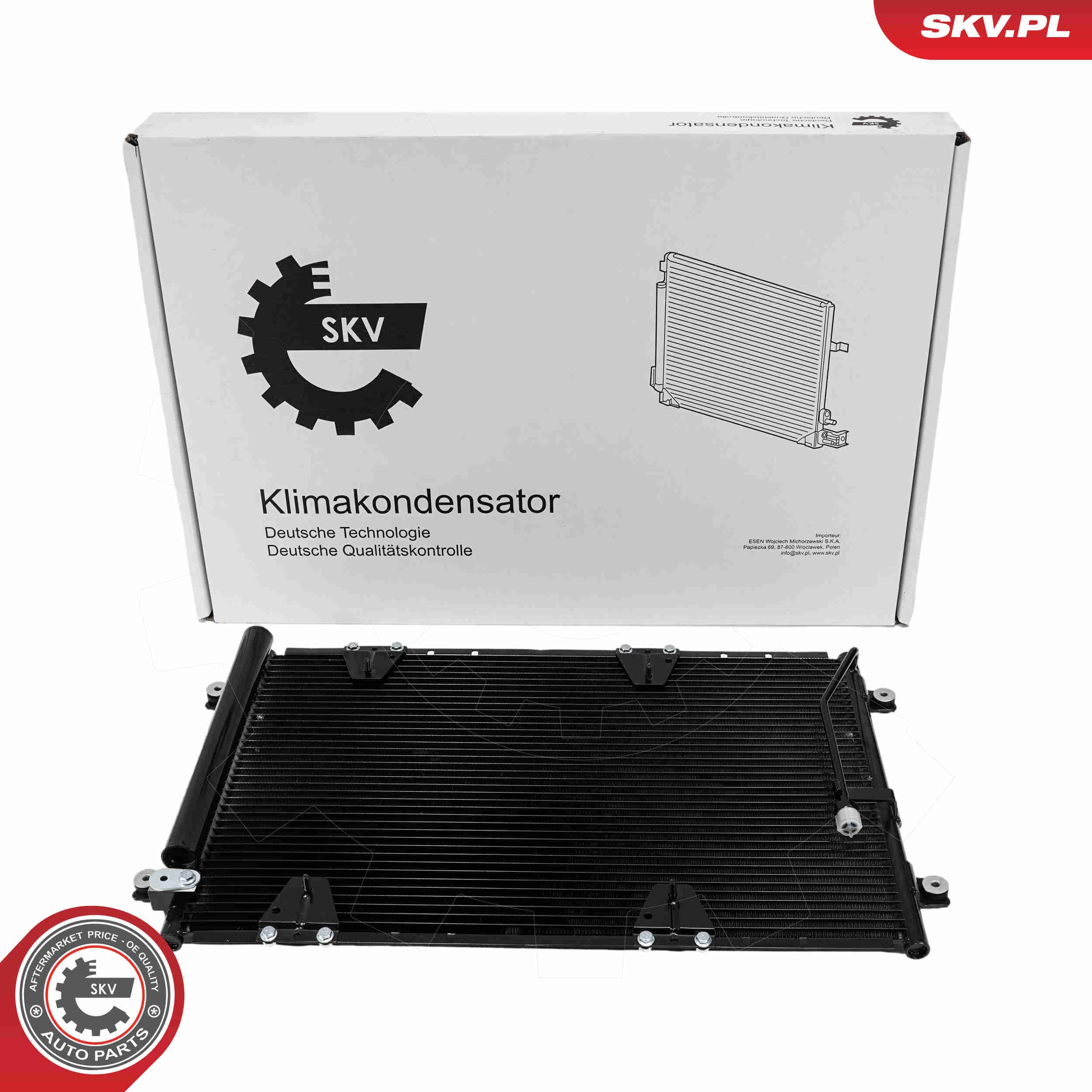 SKV Kondenzátor klimatizácie 86SKV265 1