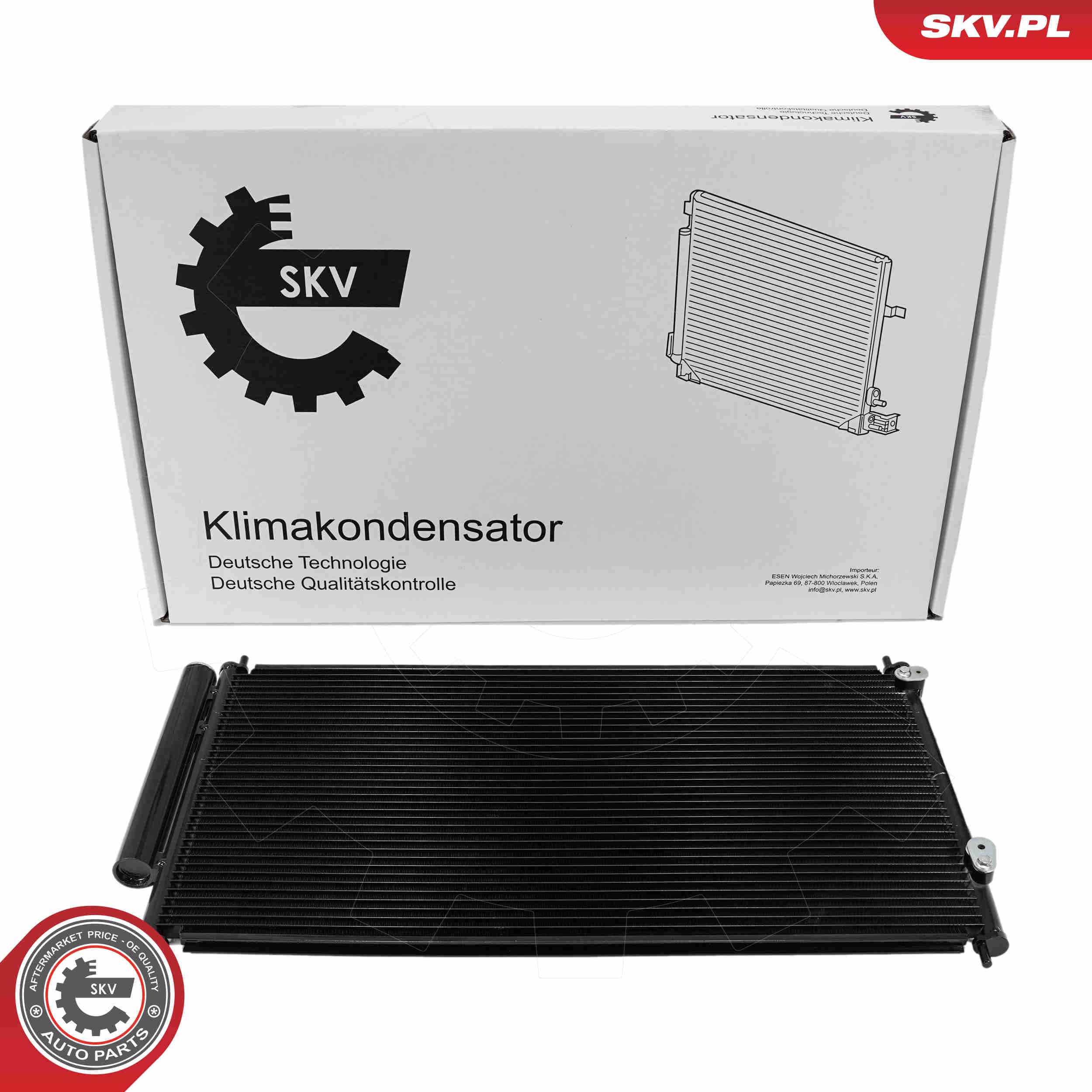 SKV Kondenzátor klimatizácie 86SKV269 1