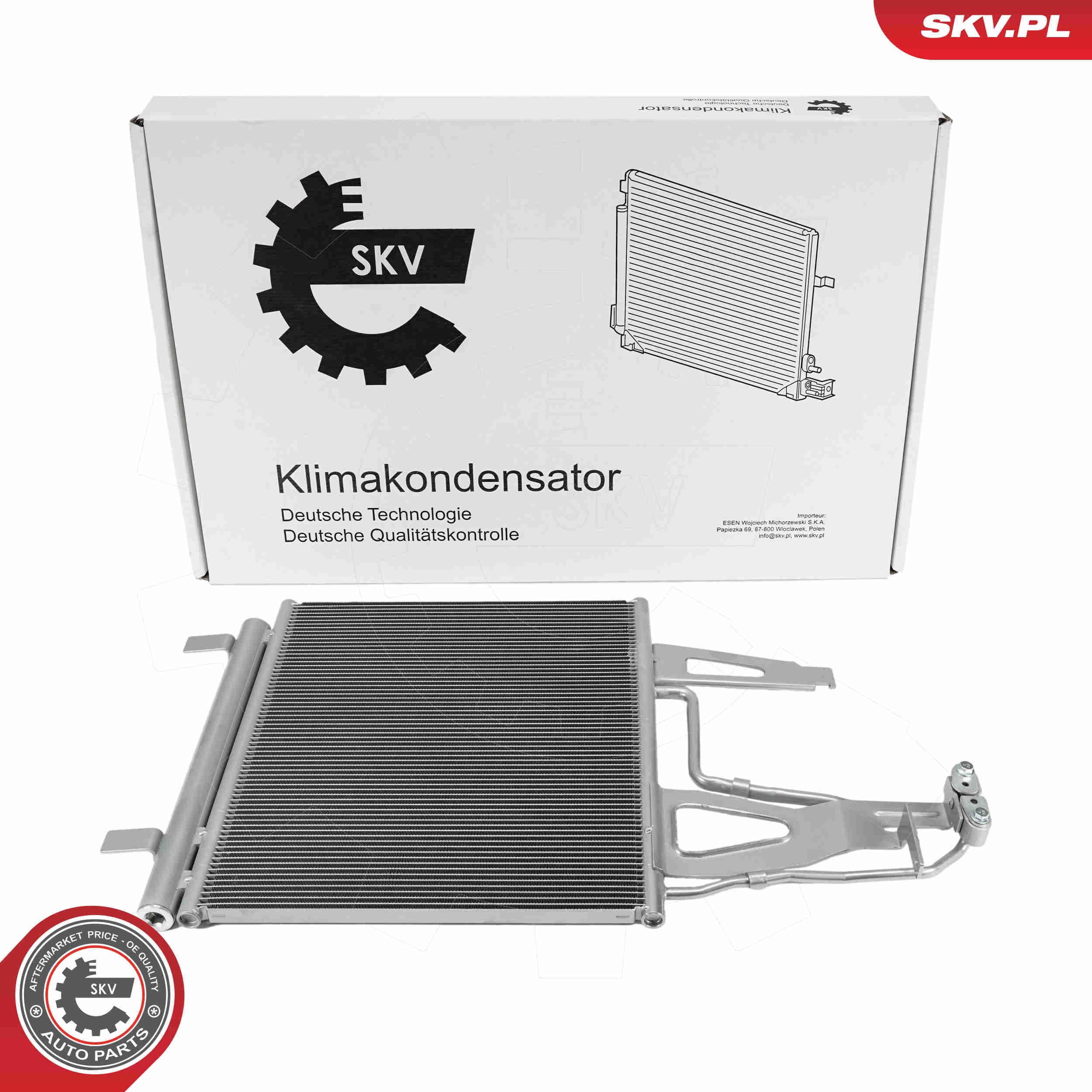 SKV Kondenzátor klimatizácie 86SKV288 1