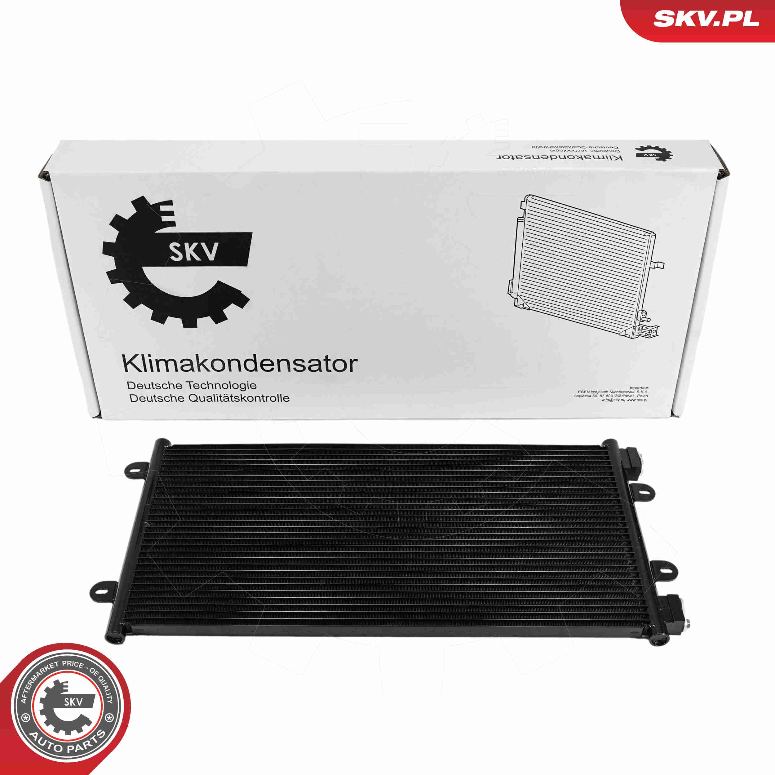 SKV Kondenzátor klimatizácie 86SKV300 1