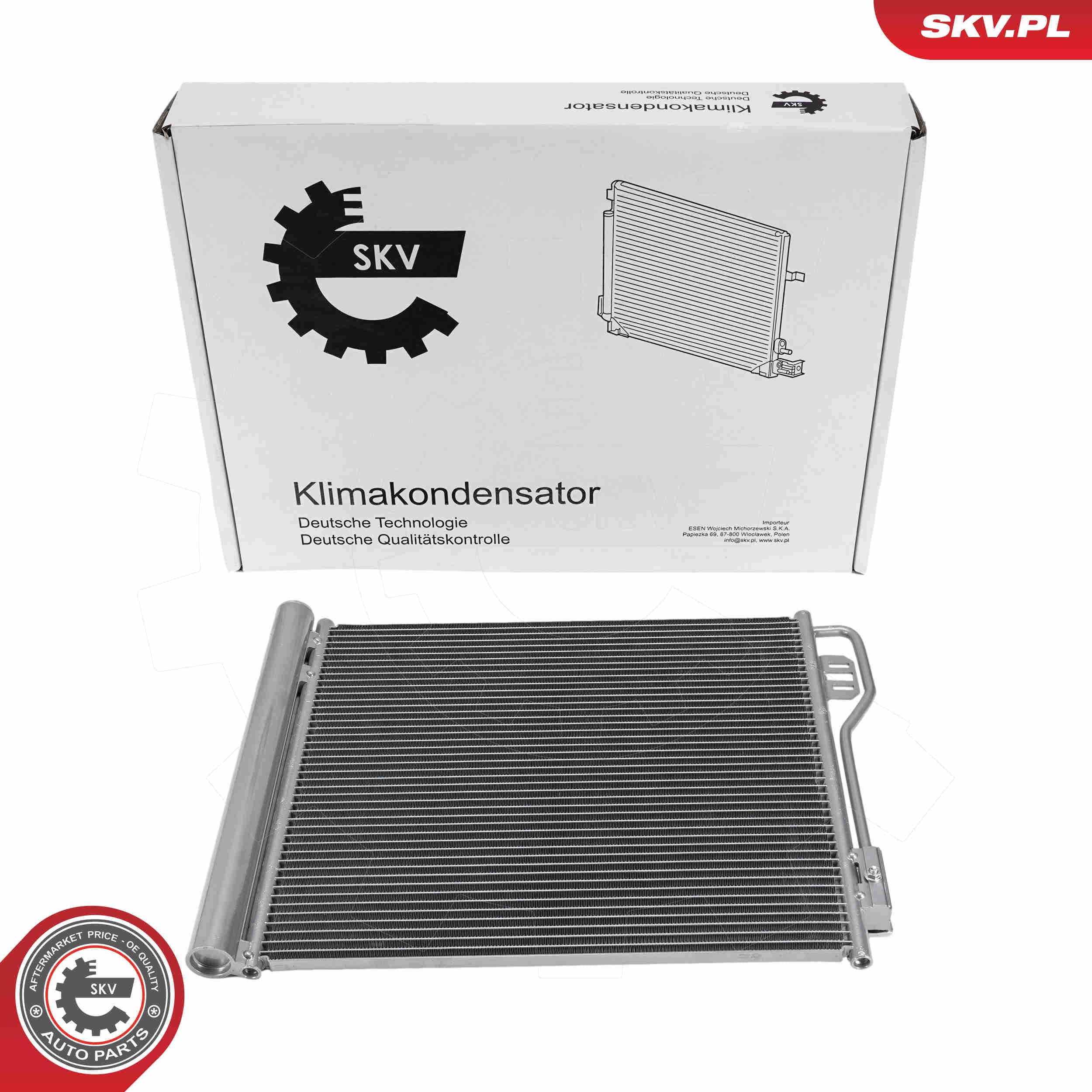 SKV Kondenzátor klimatizácie 86SKV301 1