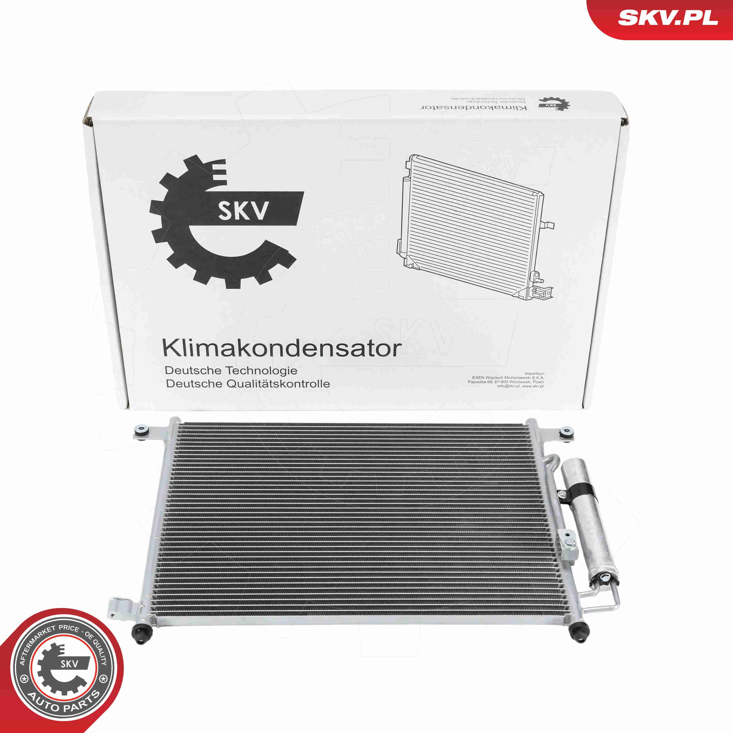 SKV Kondenzátor klimatizácie 86SKV302 1