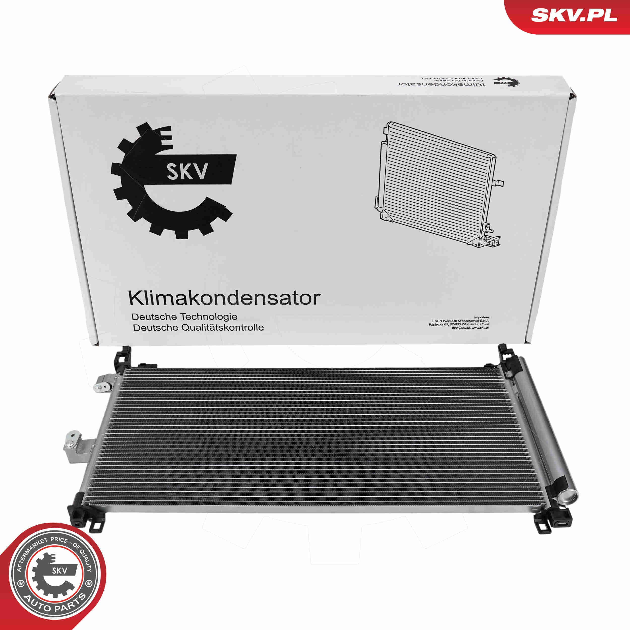 SKV Kondenzátor klimatizácie 86SKV303 1