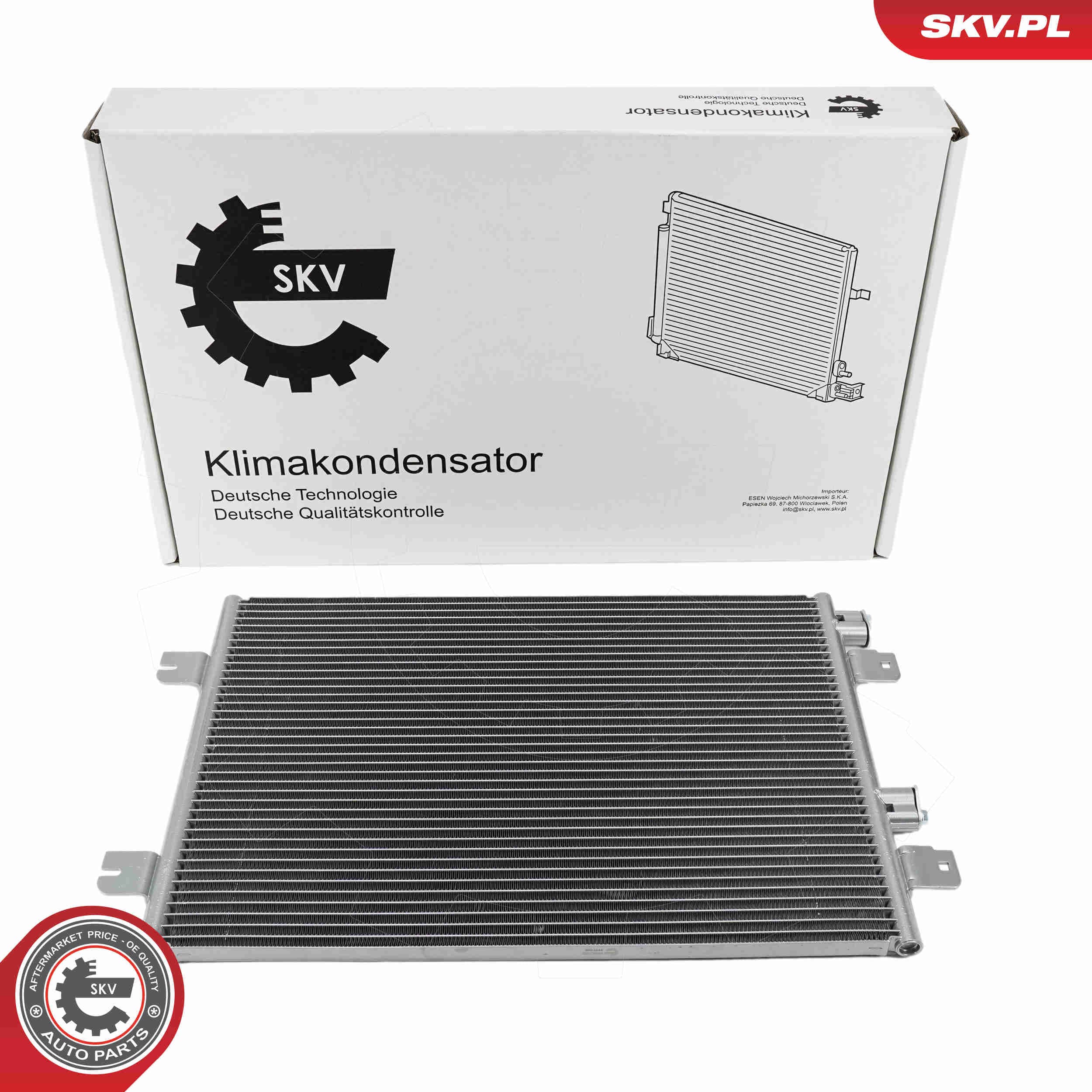 SKV Kondenzátor klimatizácie 86SKV322 1