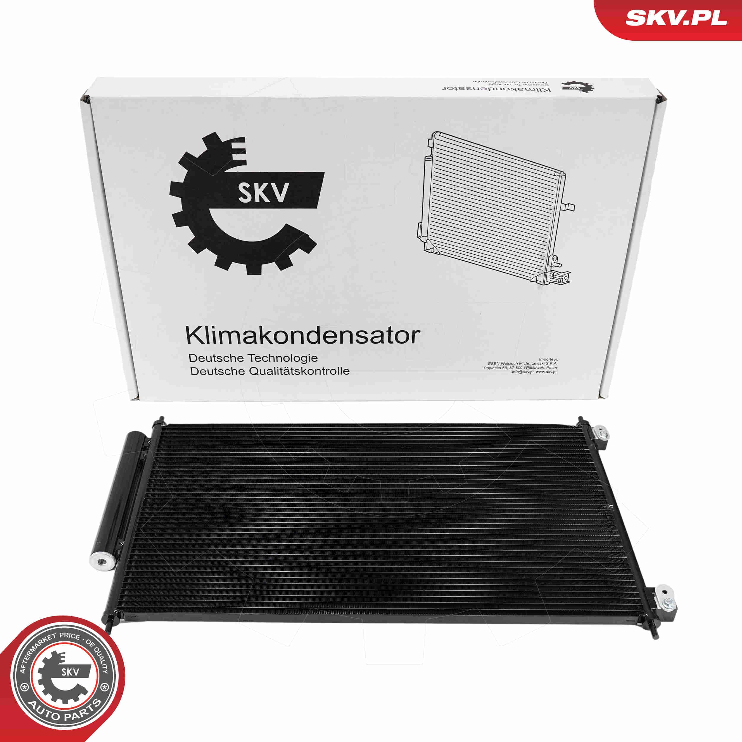 SKV Kondenzátor klimatizácie 86SKV327 1