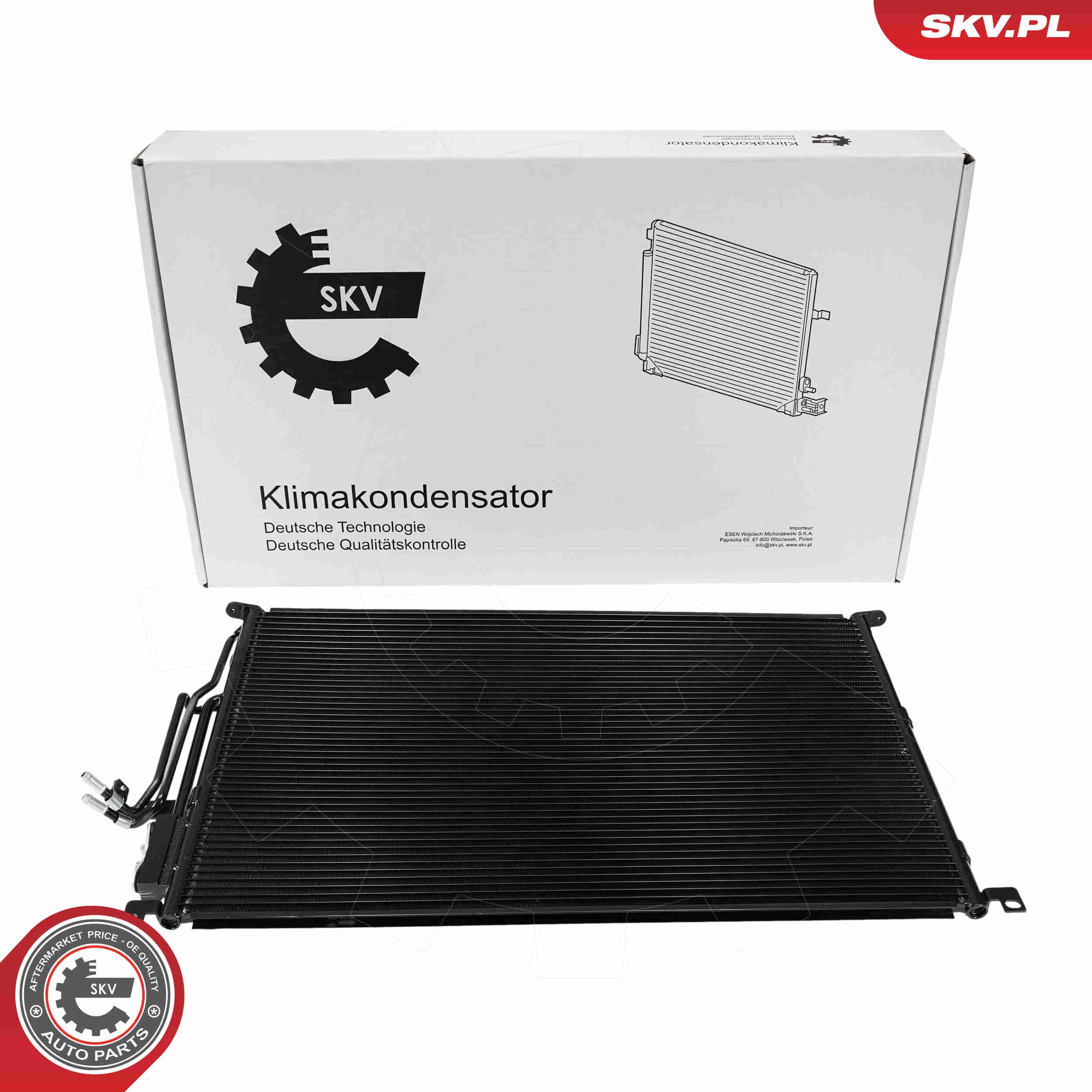 SKV Kondenzátor klimatizácie 86SKV335 1