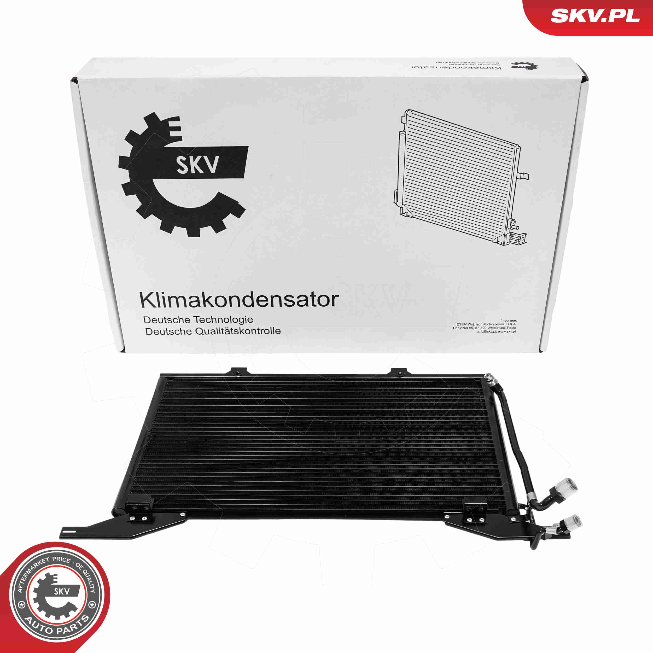 SKV Kondenzátor klimatizácie 86SKV343 1