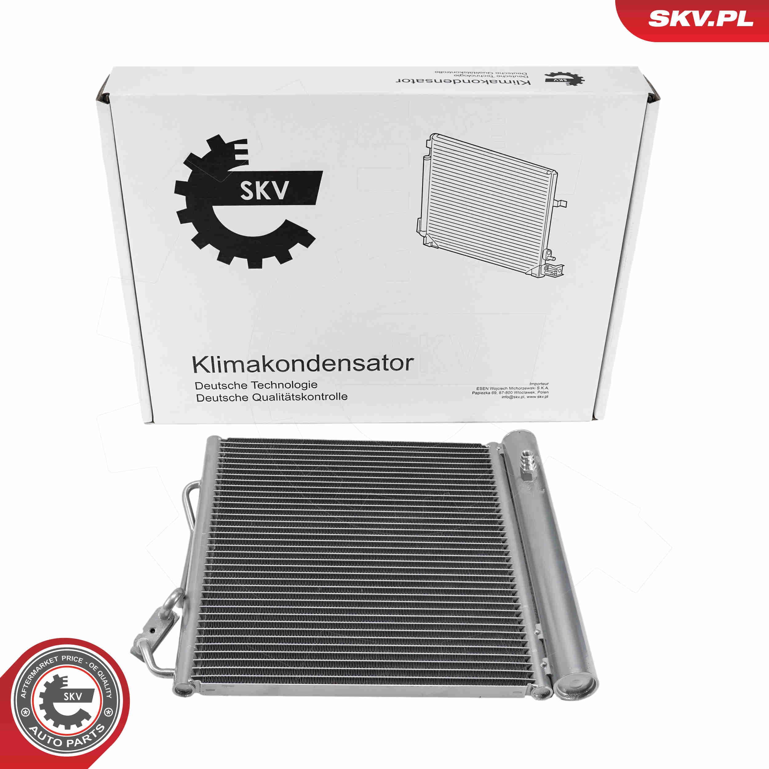 SKV Kondenzátor klimatizácie 86SKV344 1
