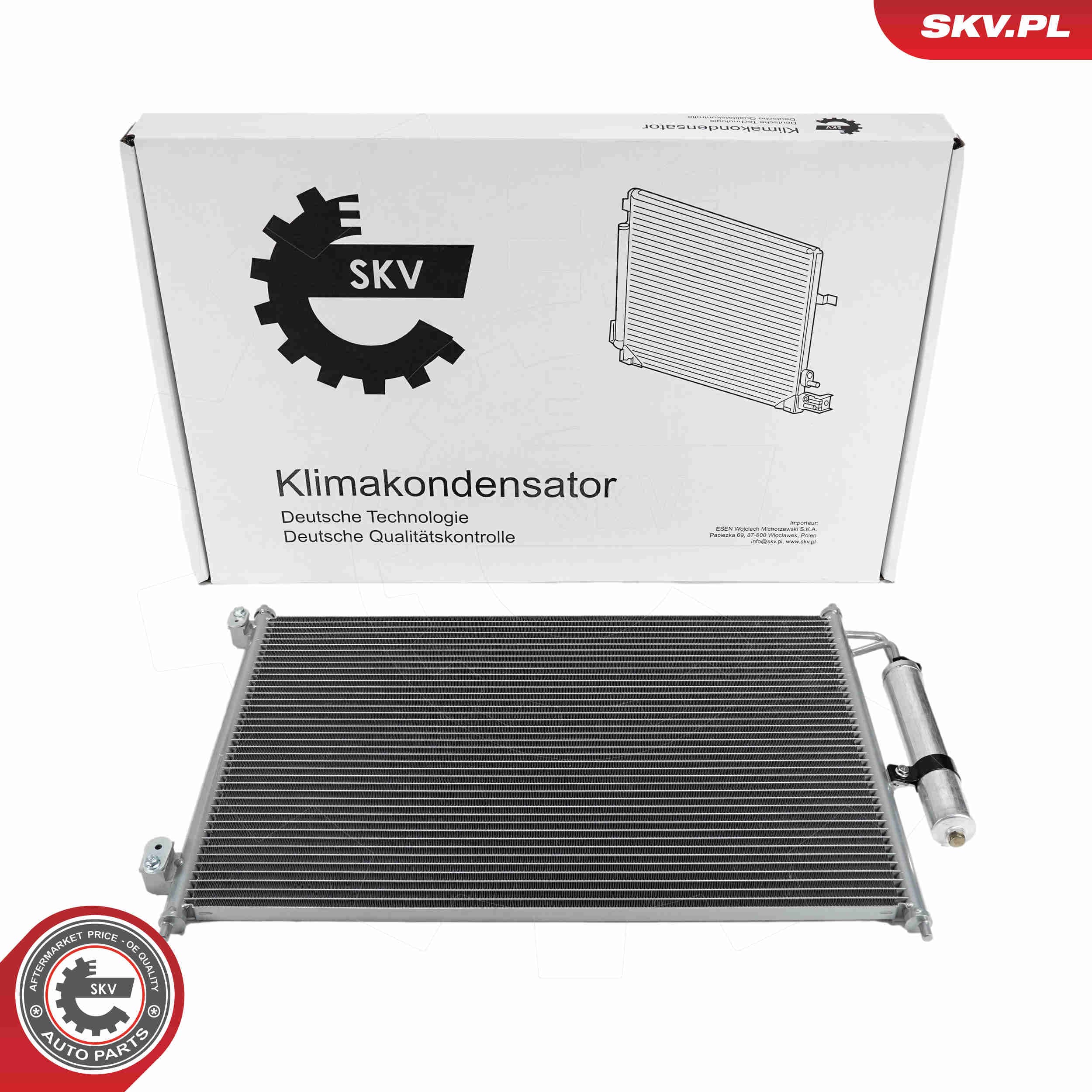 SKV Kondenzátor klimatizácie 86SKV351 1