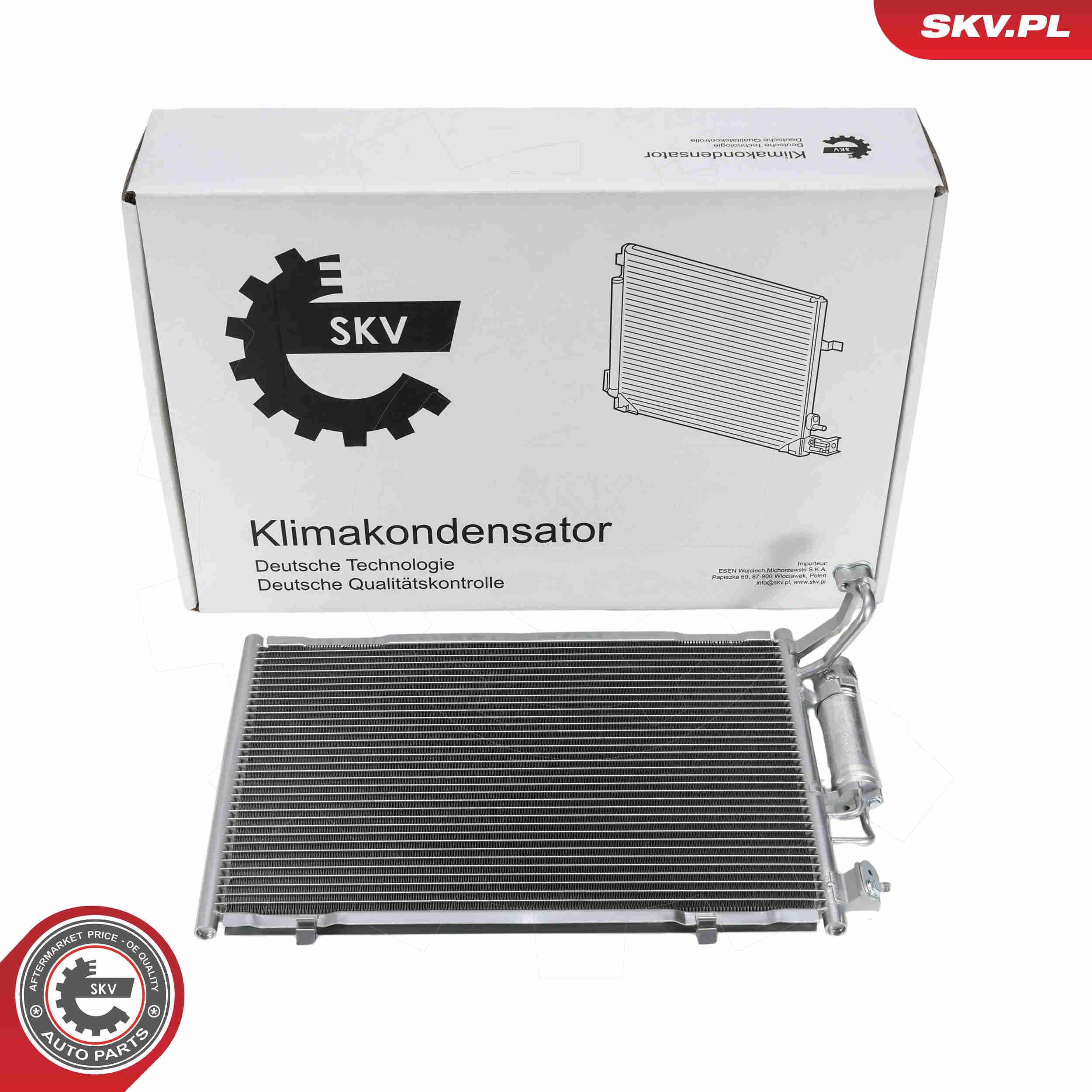SKV Kondenzátor klimatizácie 86SKV352 1