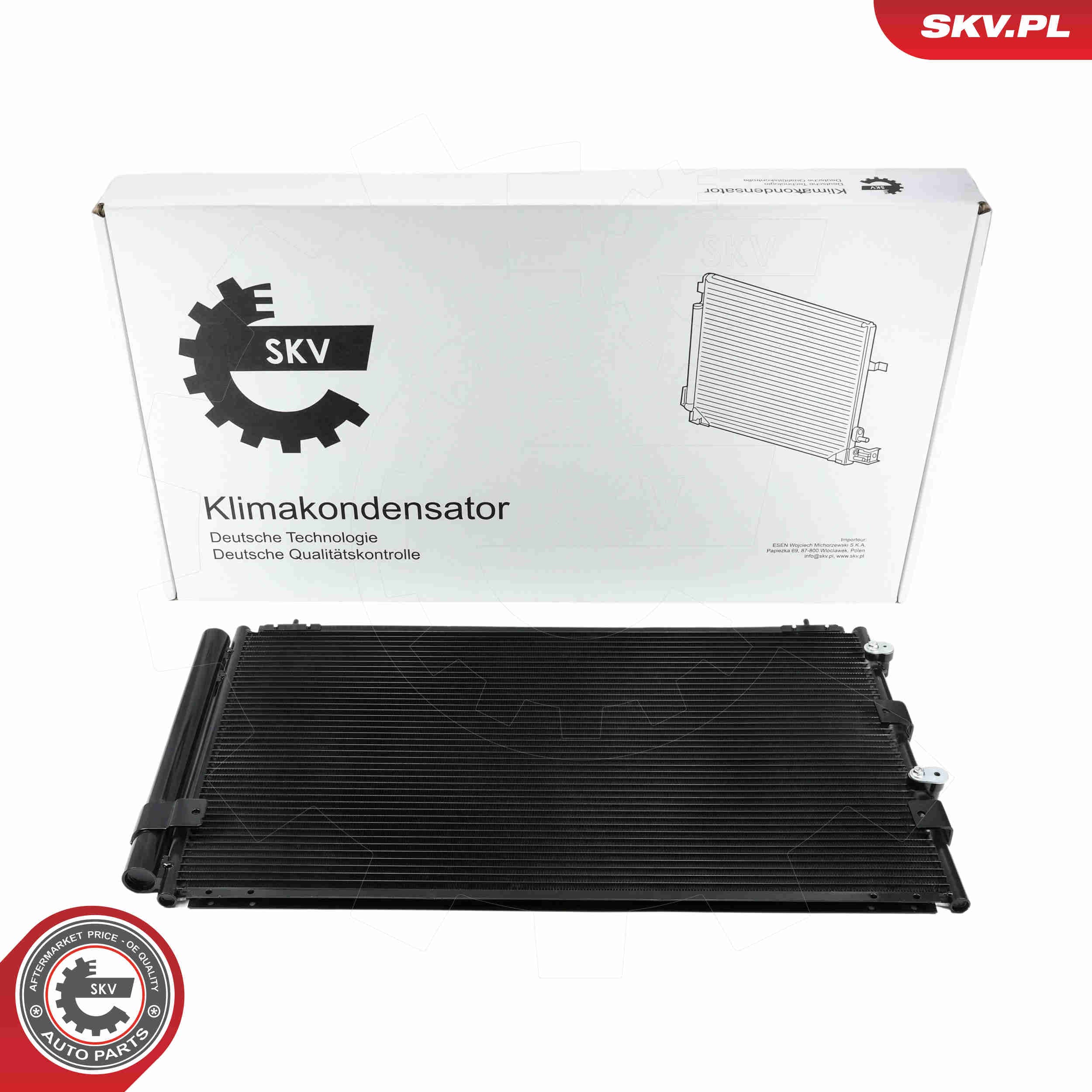 SKV Kondenzátor klimatizácie 86SKV368 1