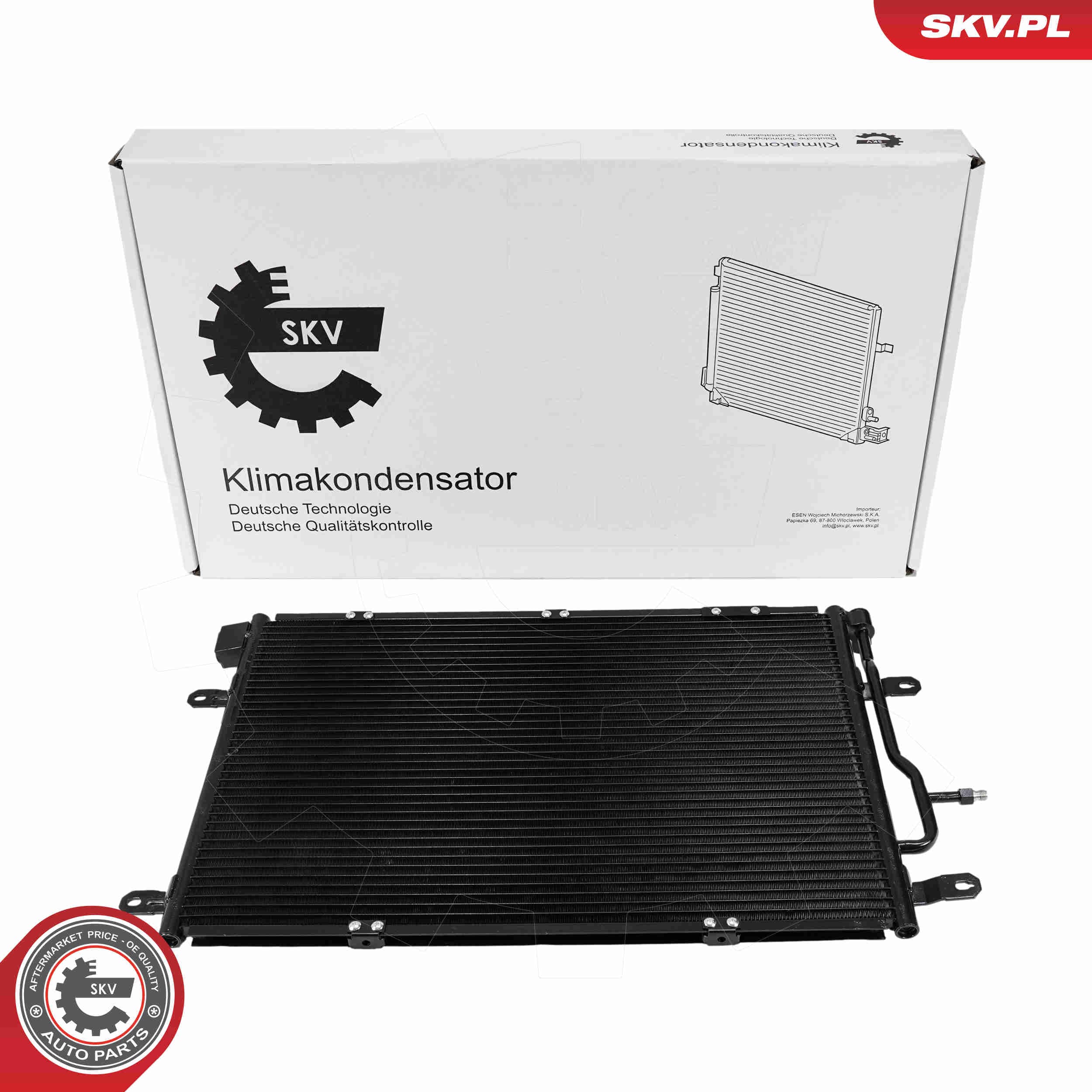 SKV Kondenzátor klimatizácie 86SKV402 1