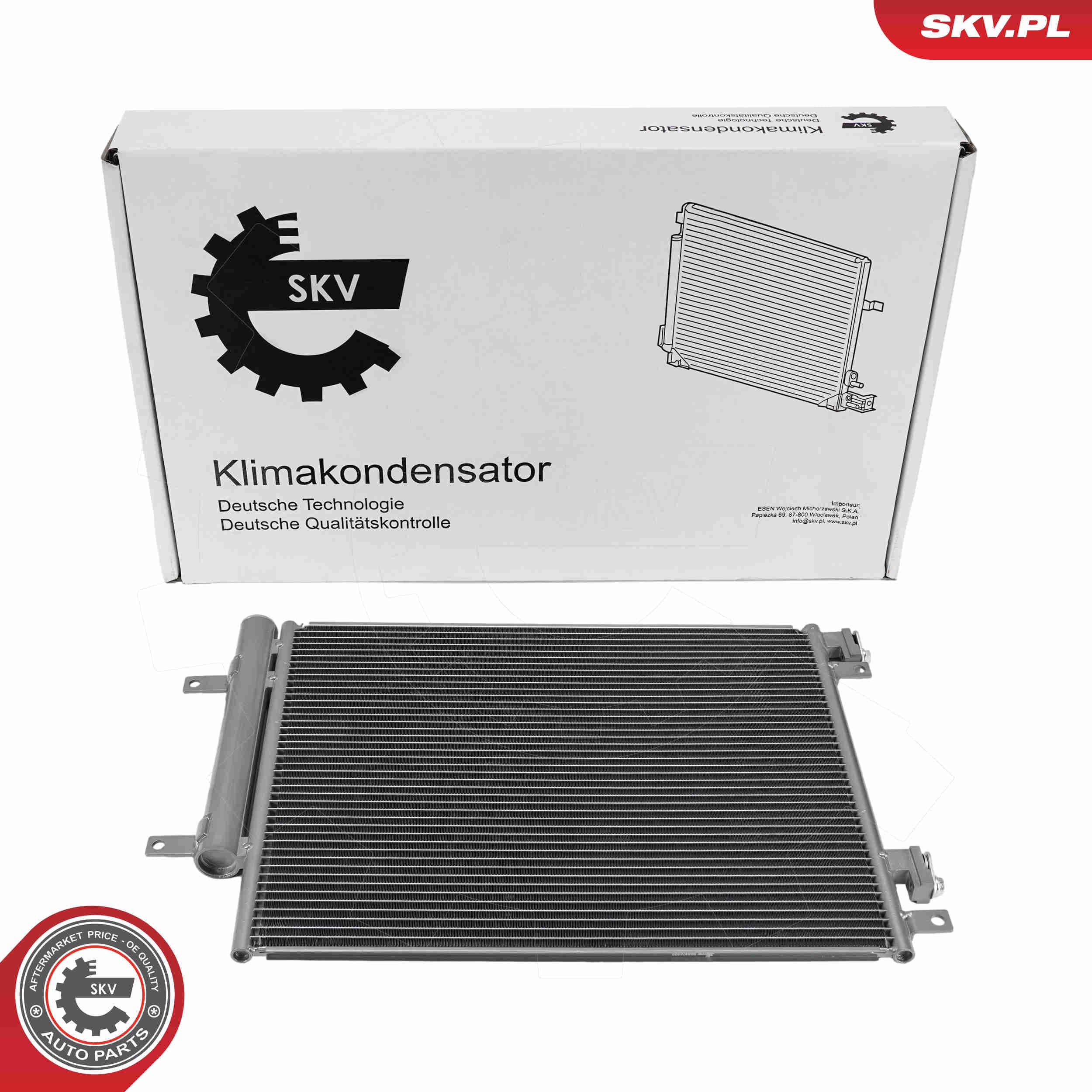 SKV Kondenzátor klimatizácie 86SKV406 1