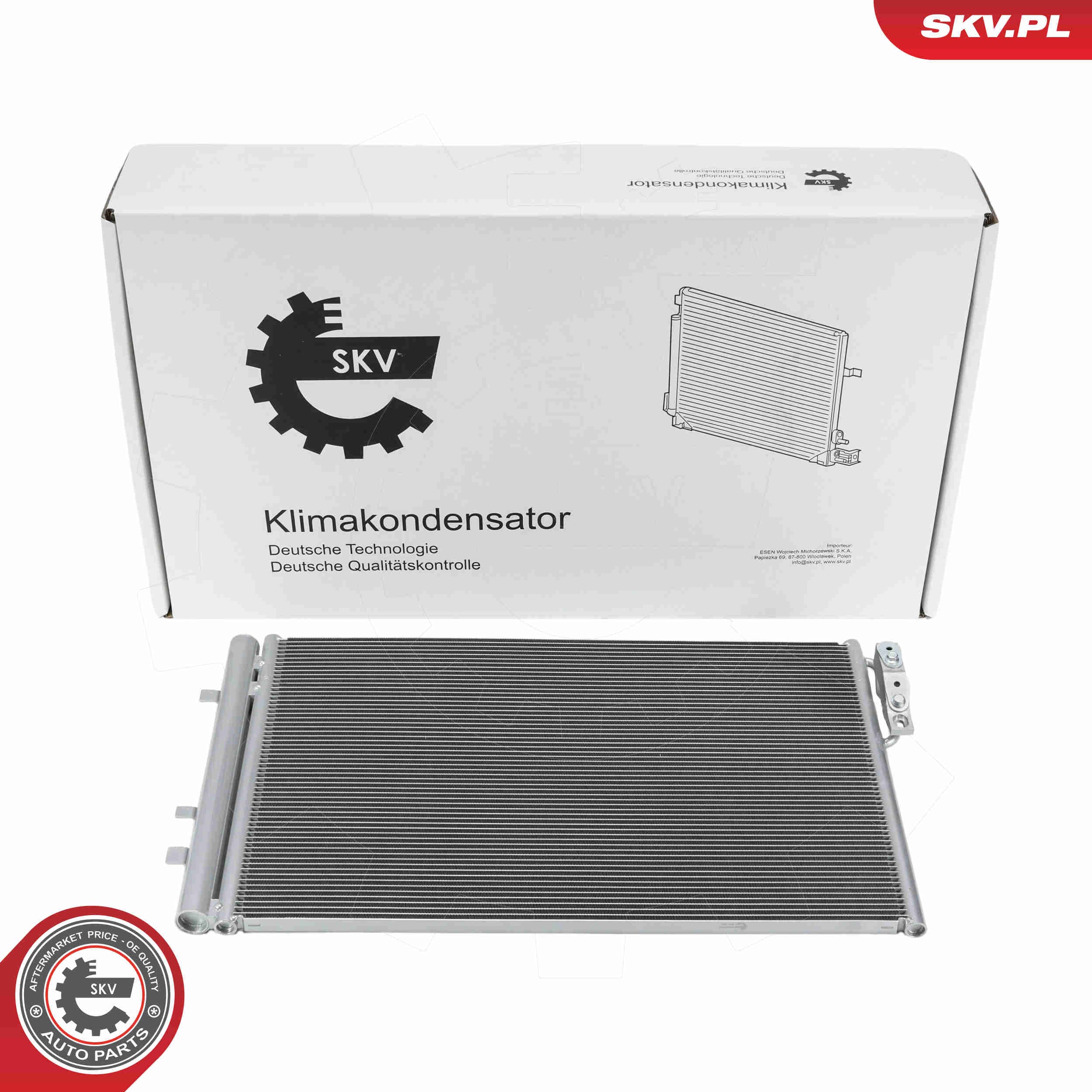 SKV Kondenzátor klimatizácie 86SKV427 1