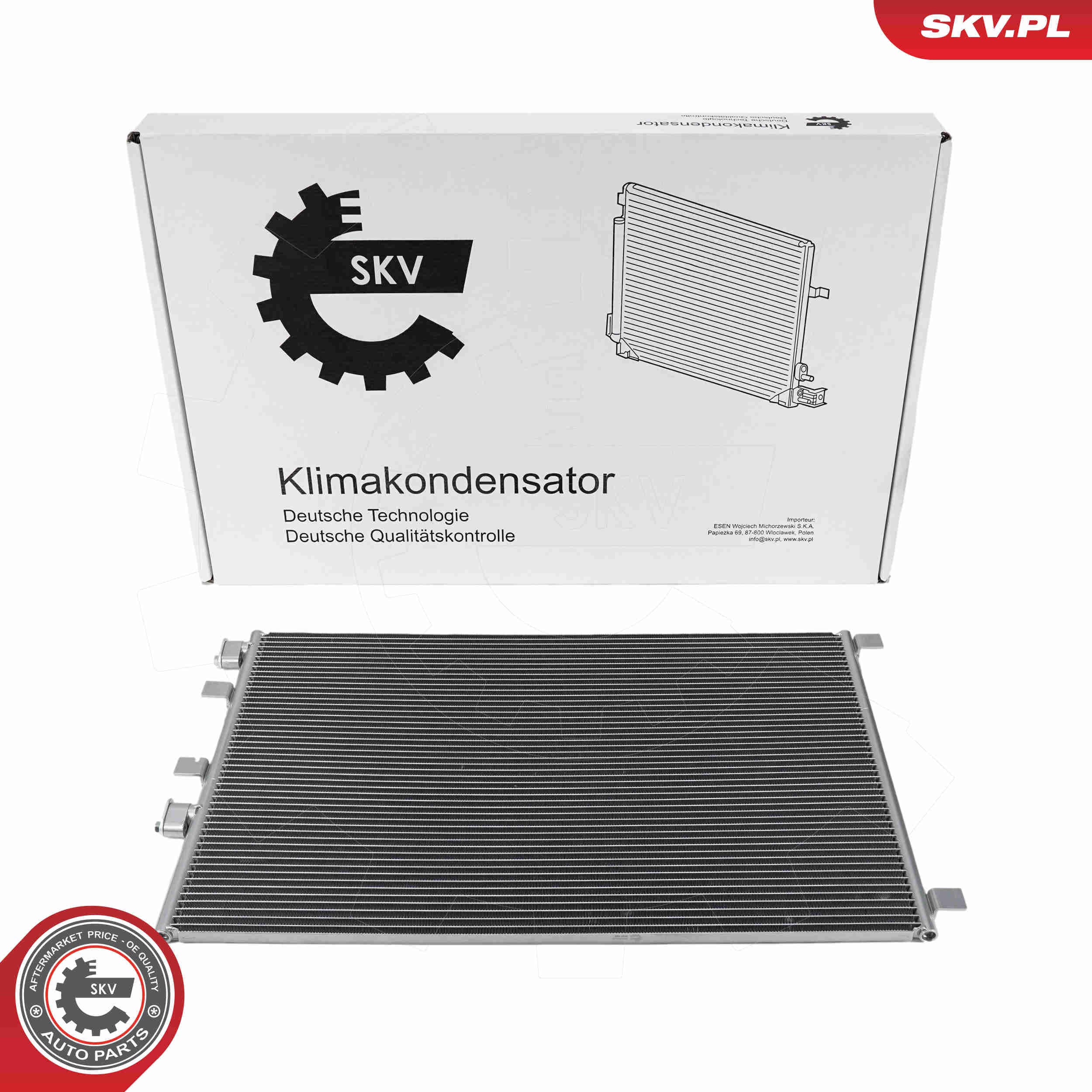 SKV Kondenzátor klimatizácie 86SKV440 1