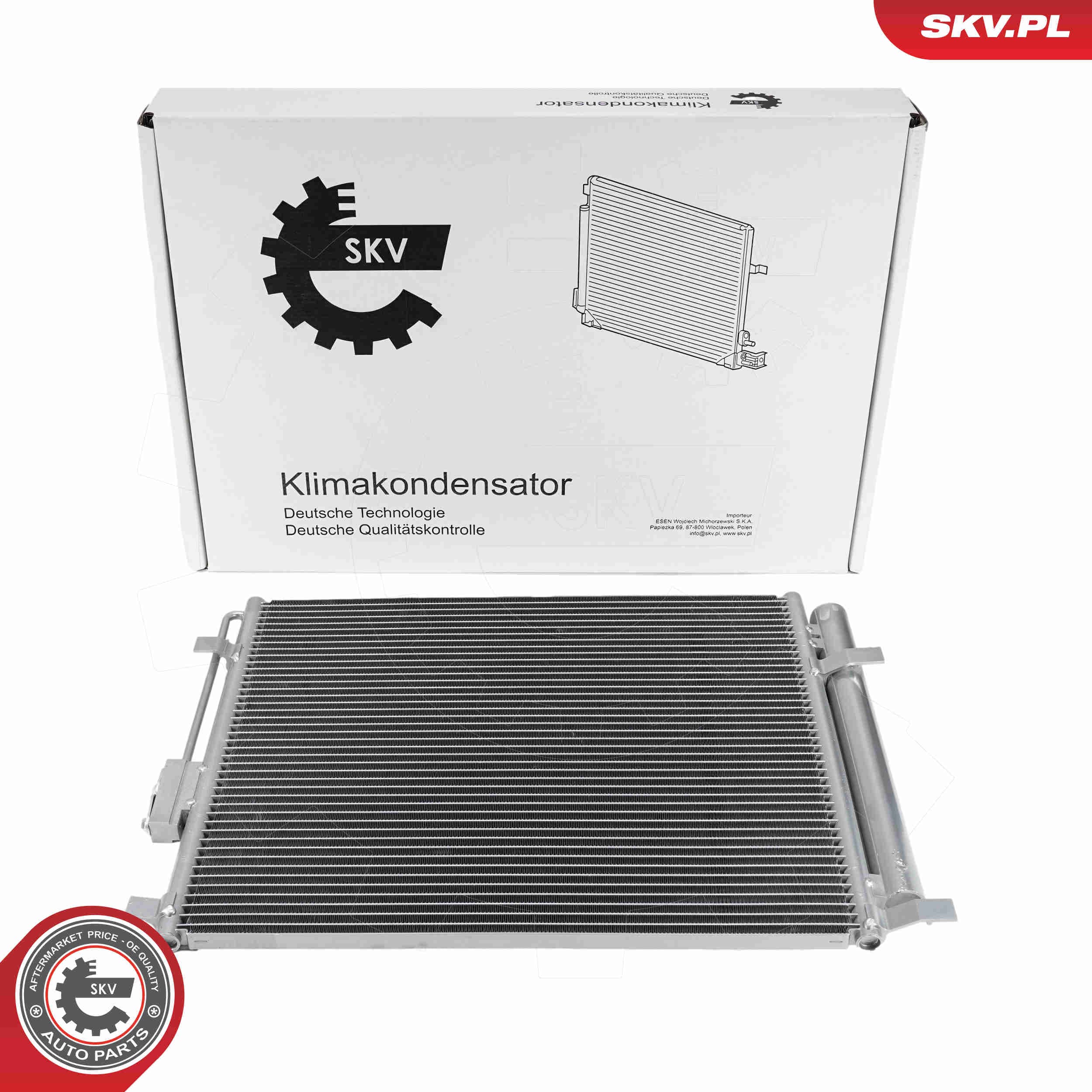 SKV Kondenzátor klimatizácie 86SKV448 1