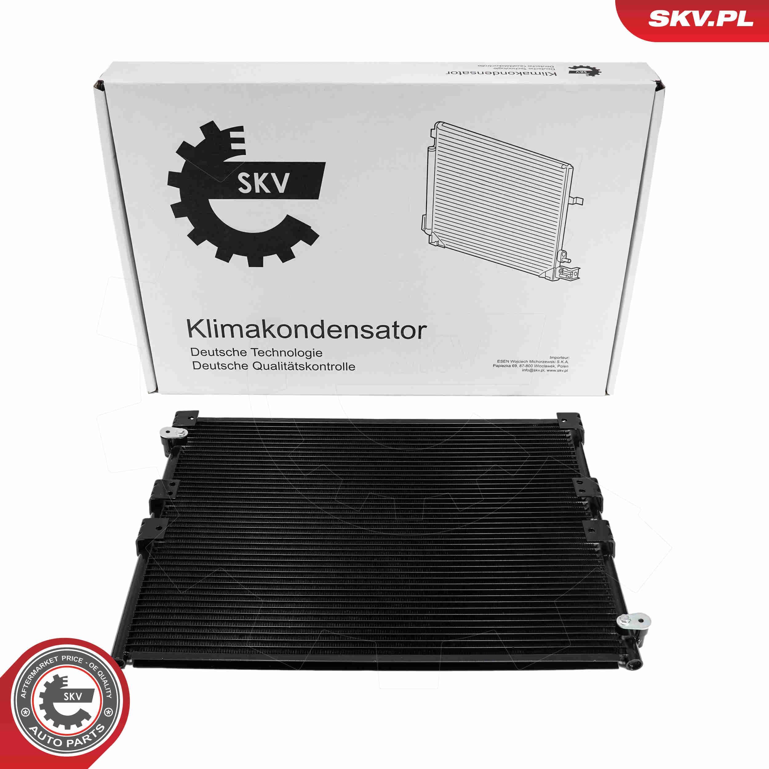 SKV Kondenzátor klimatizácie 86SKV458 1