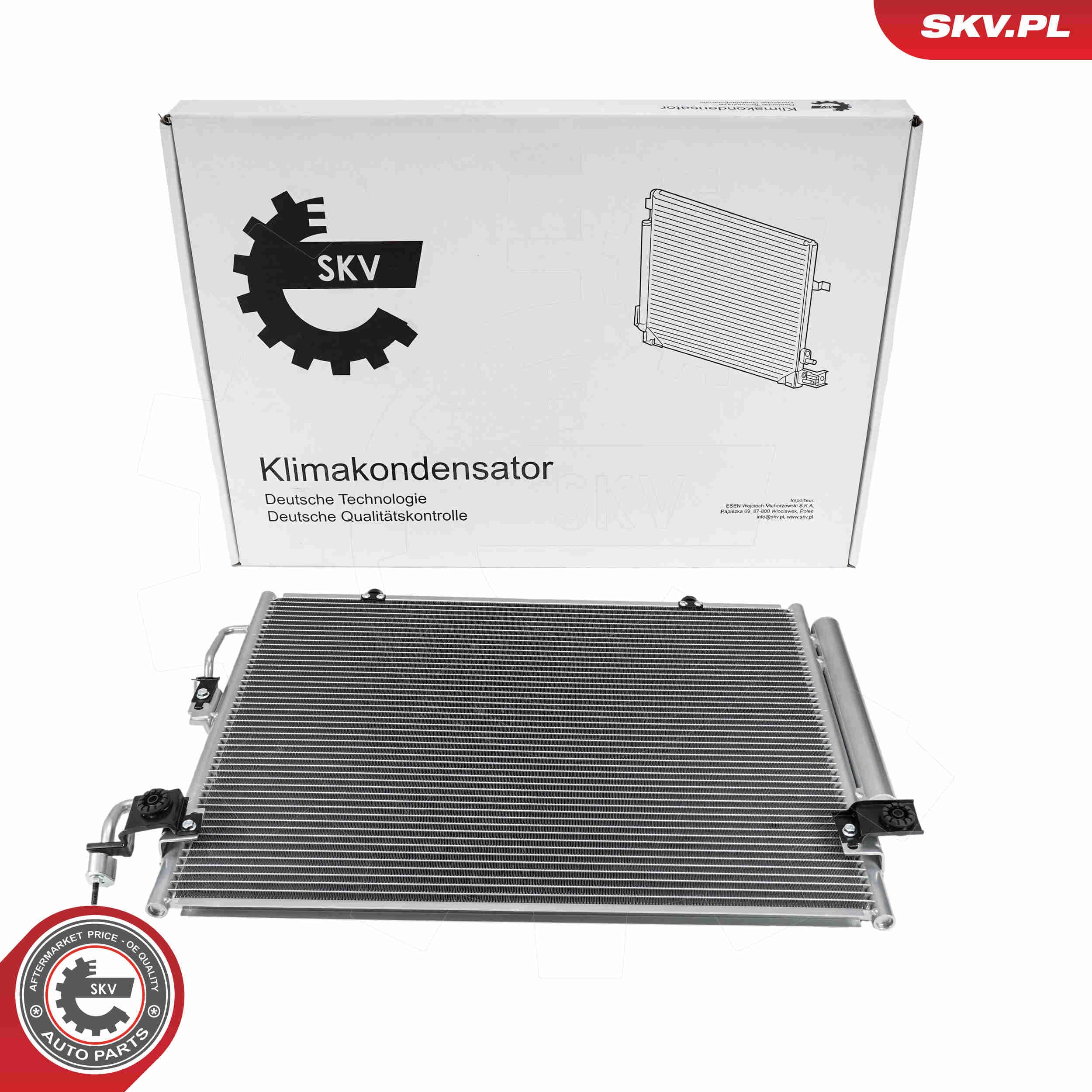 SKV Kondenzátor klimatizácie 86SKV467 1