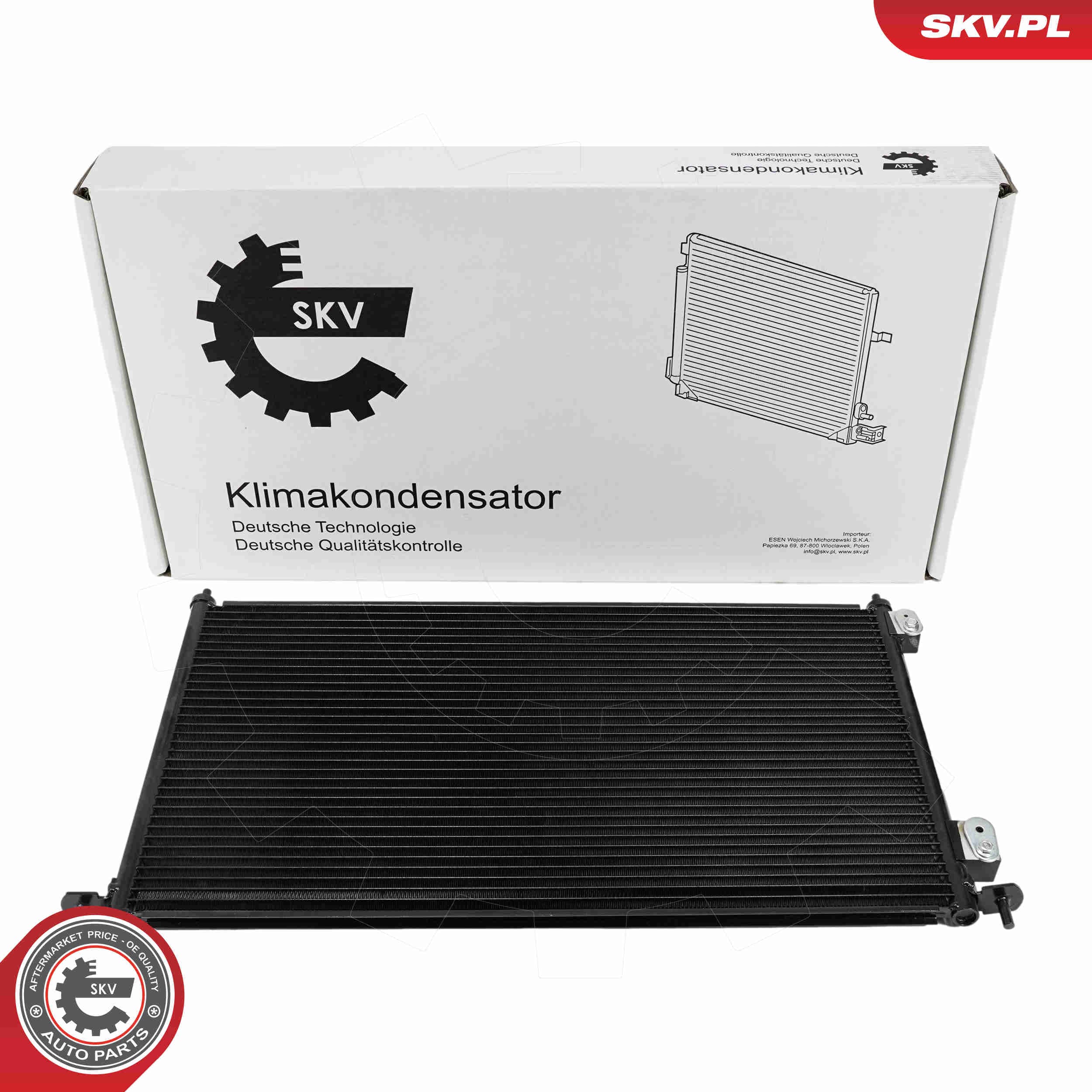 SKV Kondenzátor klimatizácie 86SKV475 1