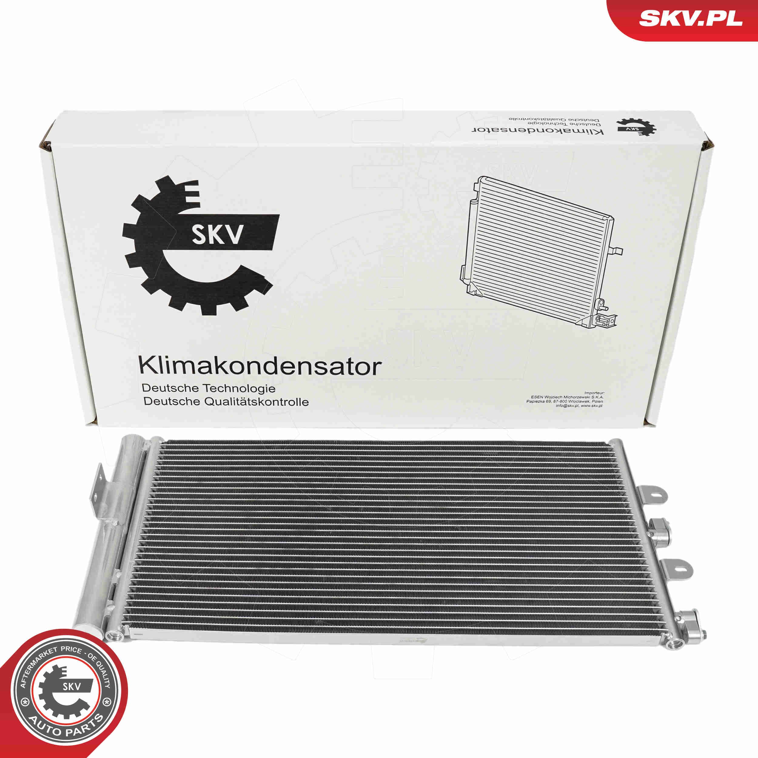 SKV Kondenzátor klimatizácie 86SKV476 1
