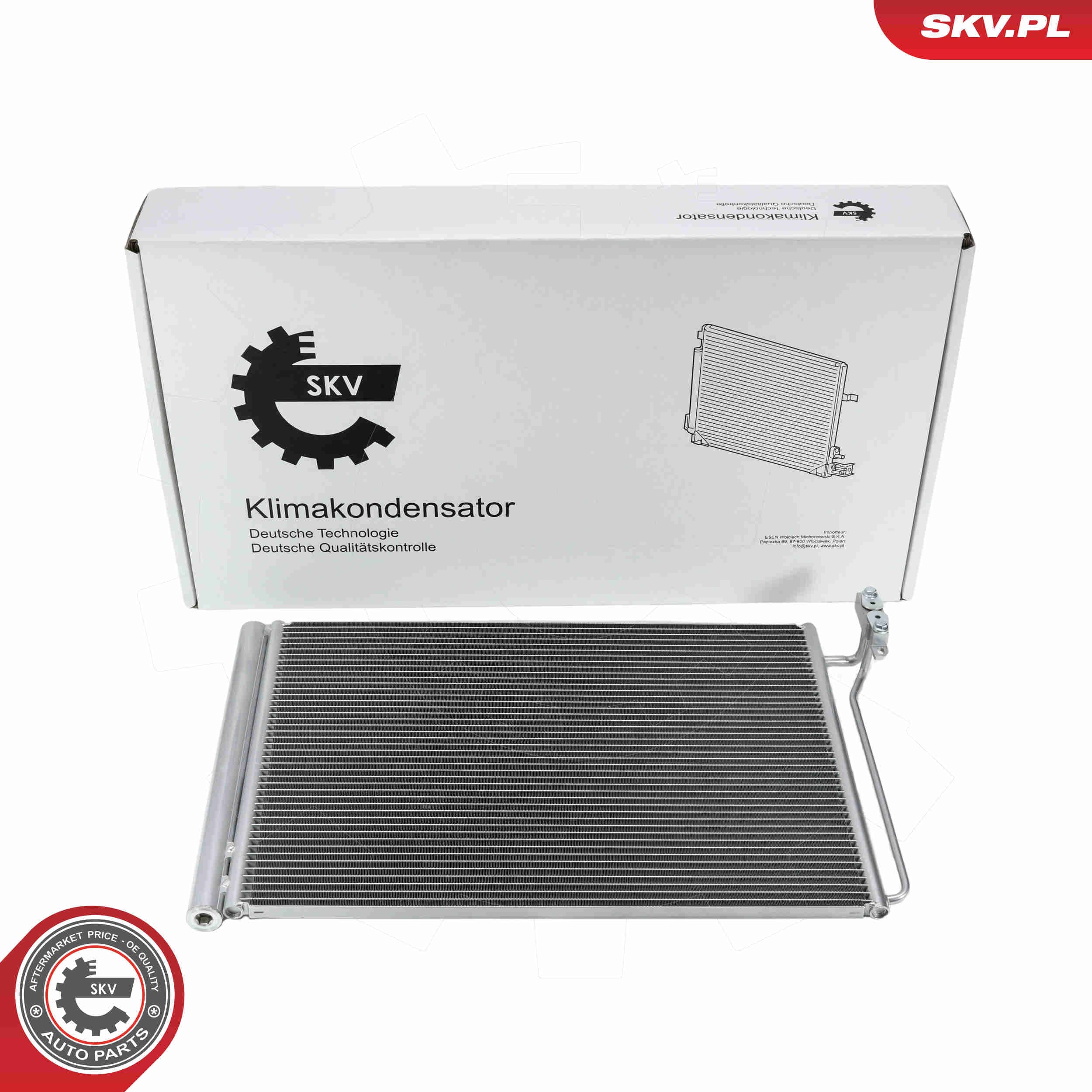 SKV Kondenzátor klimatizácie 86SKV482 1