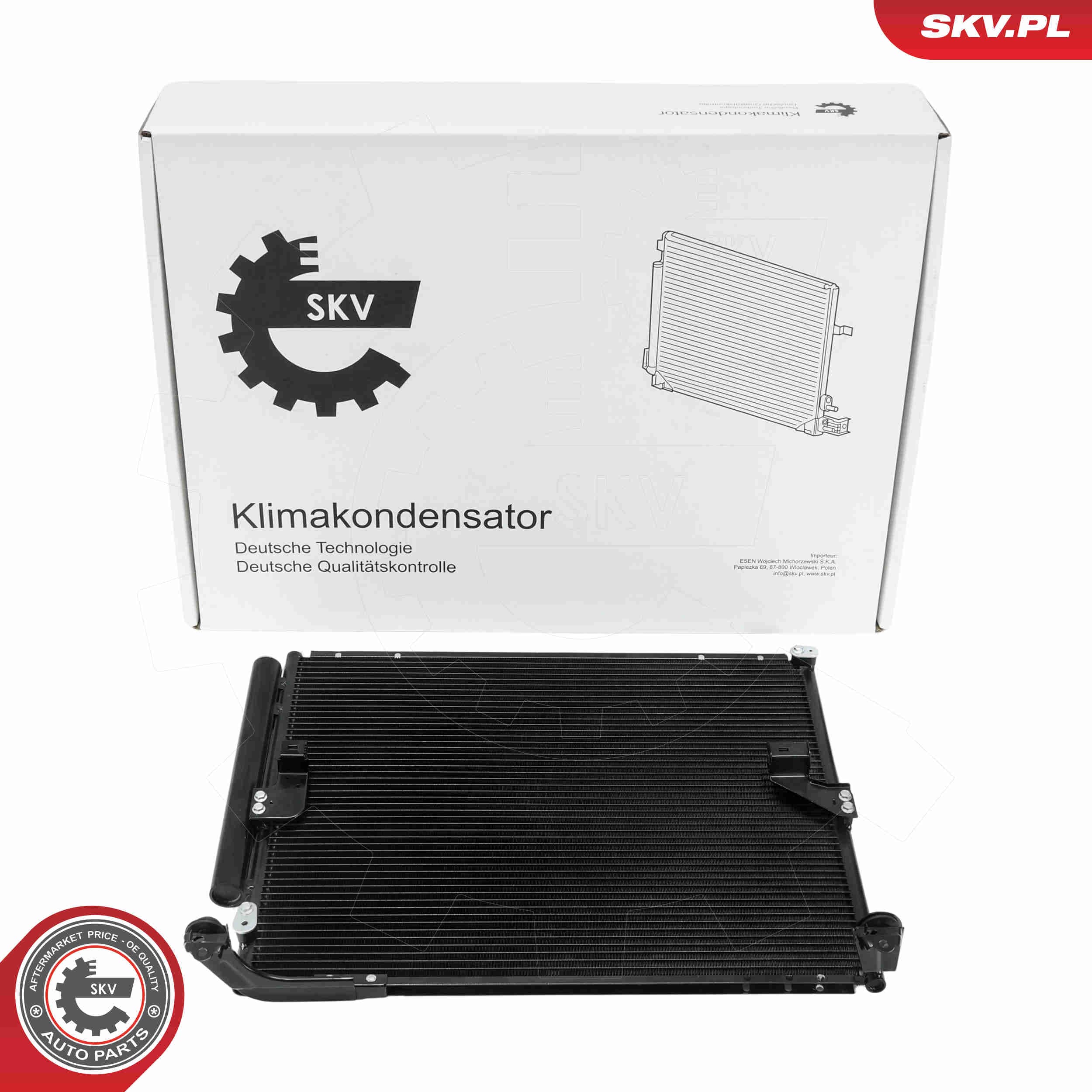 SKV Kondenzátor klimatizácie 86SKV487 1