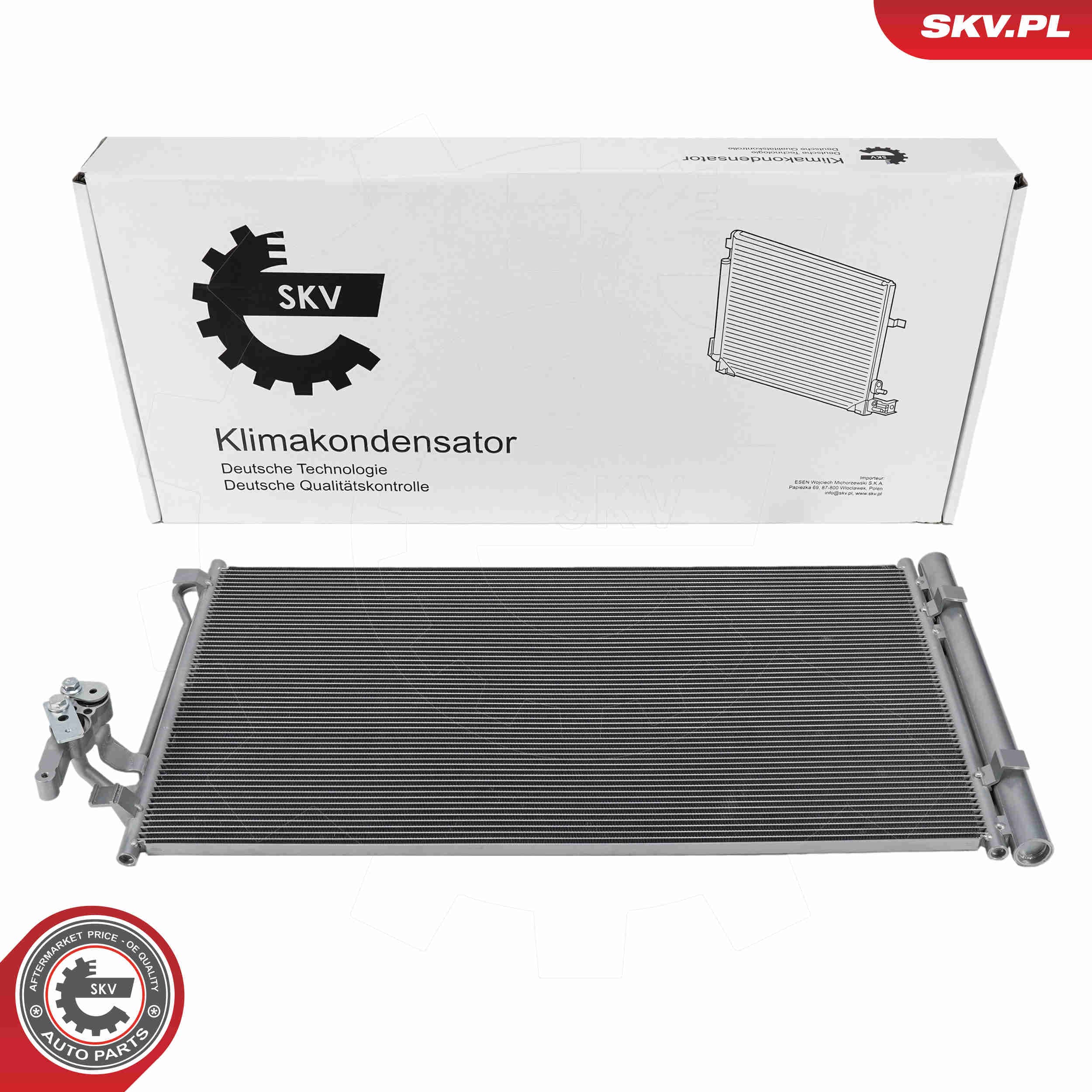 SKV Kondenzátor klimatizácie 86SKV502 1