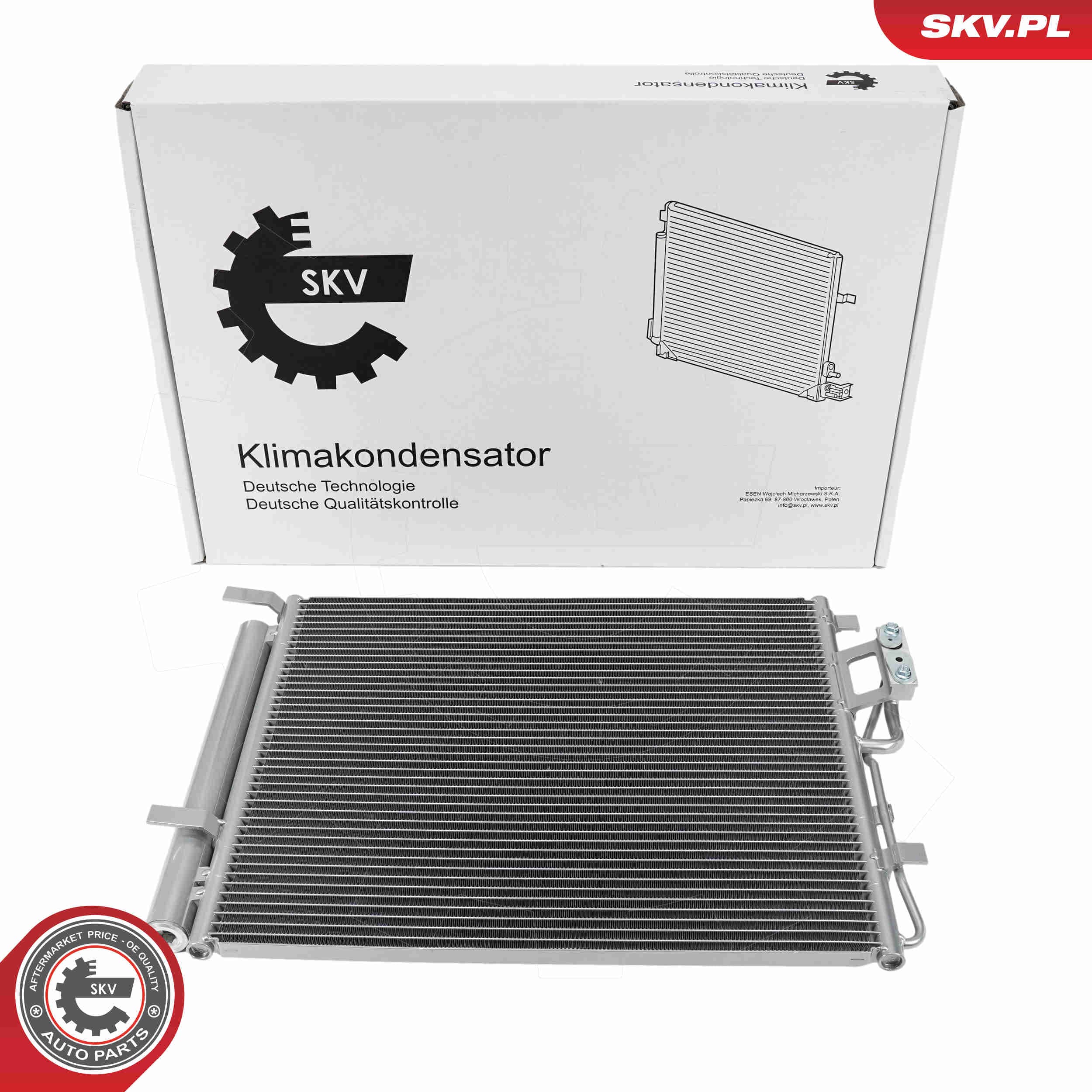 SKV Kondenzátor klimatizácie 86SKV503 1