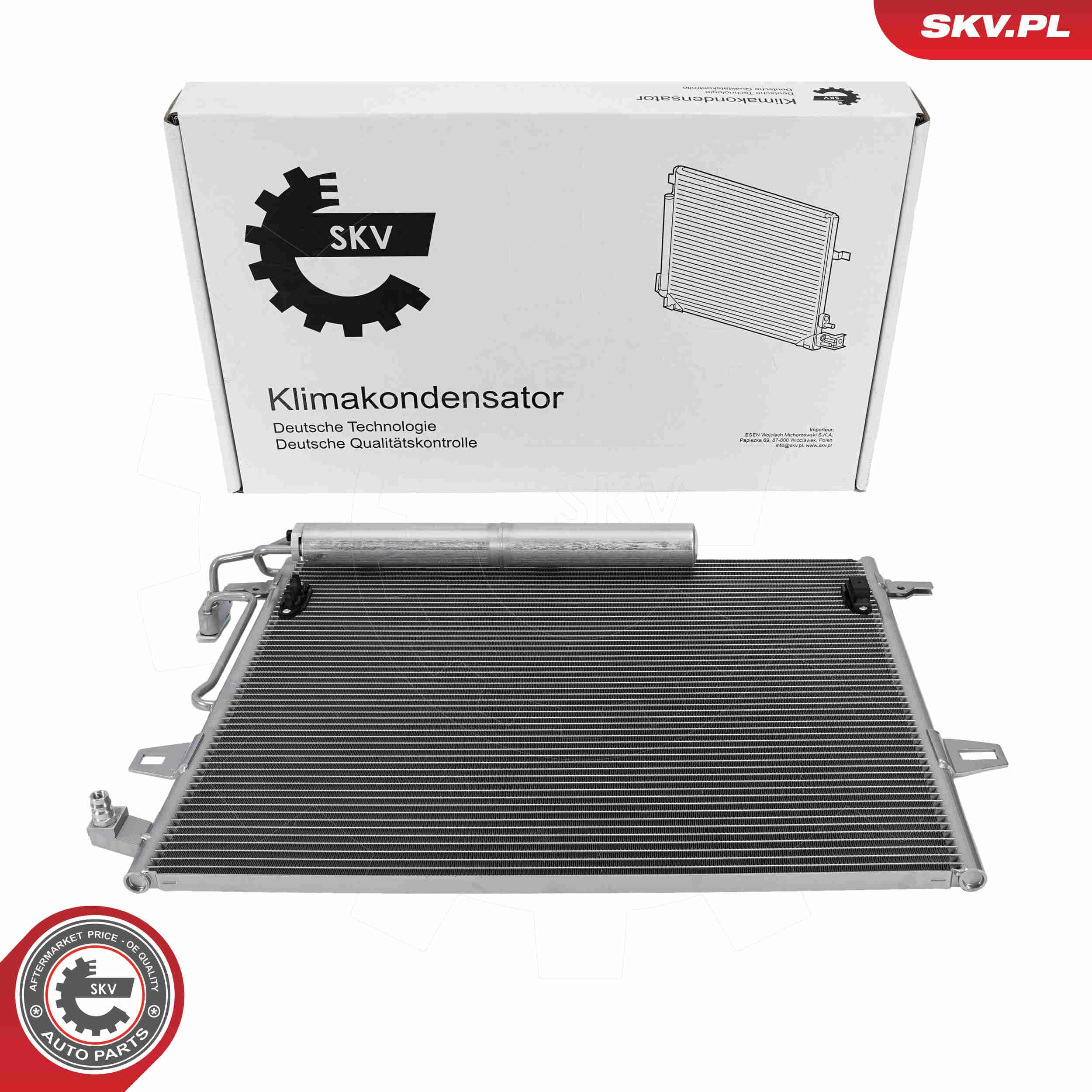 SKV Kondenzátor klimatizácie 86SKV505 1