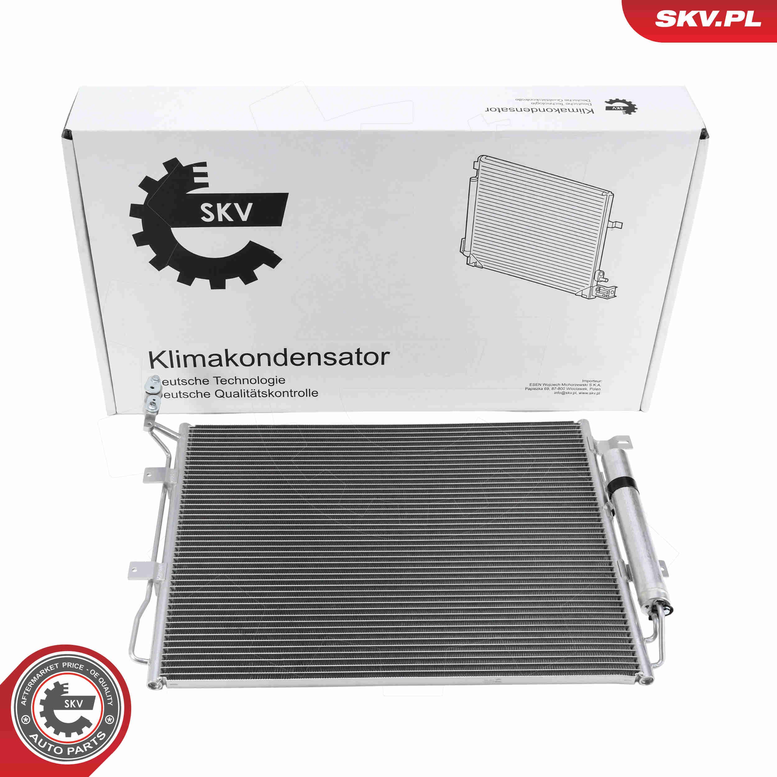 SKV Kondenzátor klimatizácie 86SKV506 1