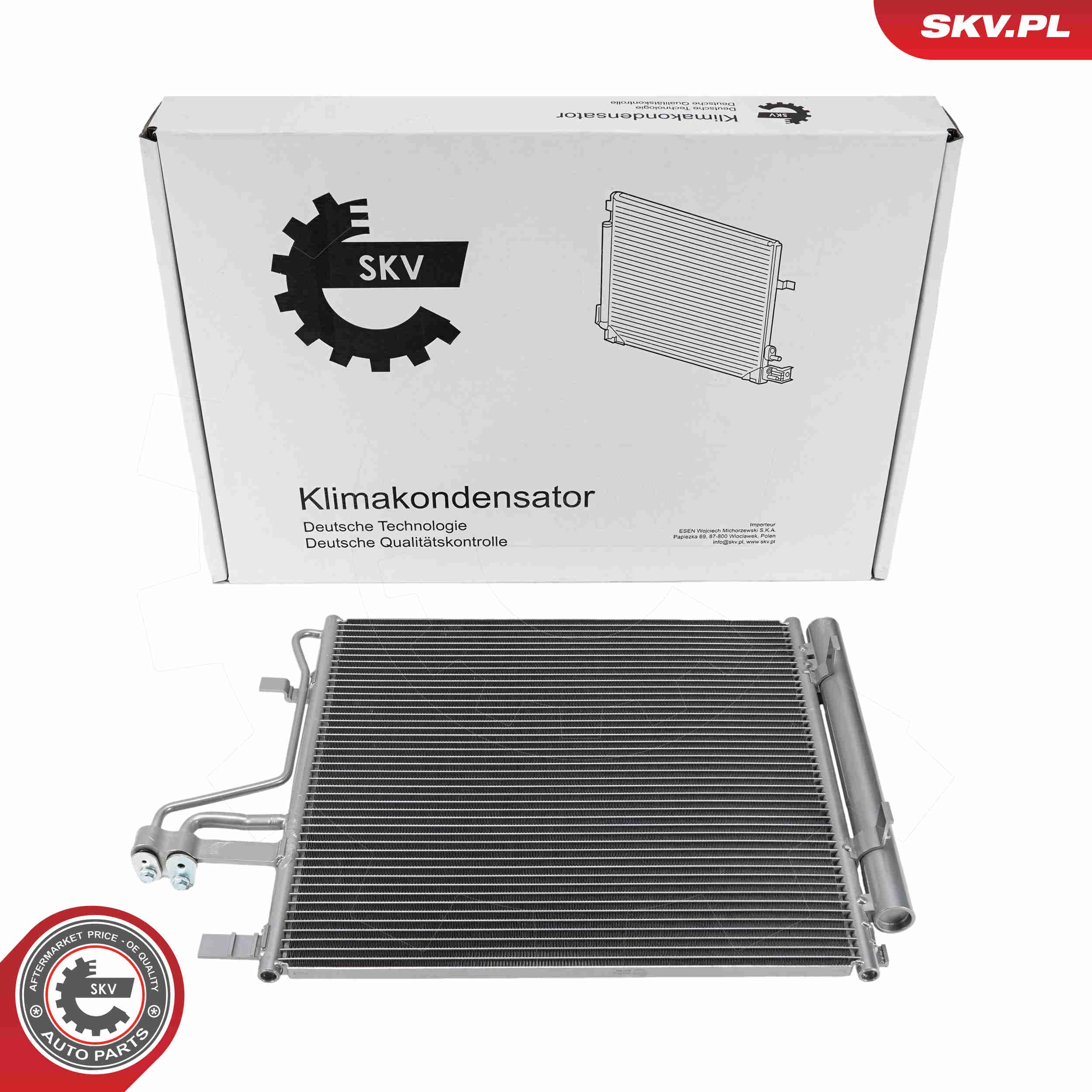 SKV Kondenzátor klimatizácie 86SKV516 1