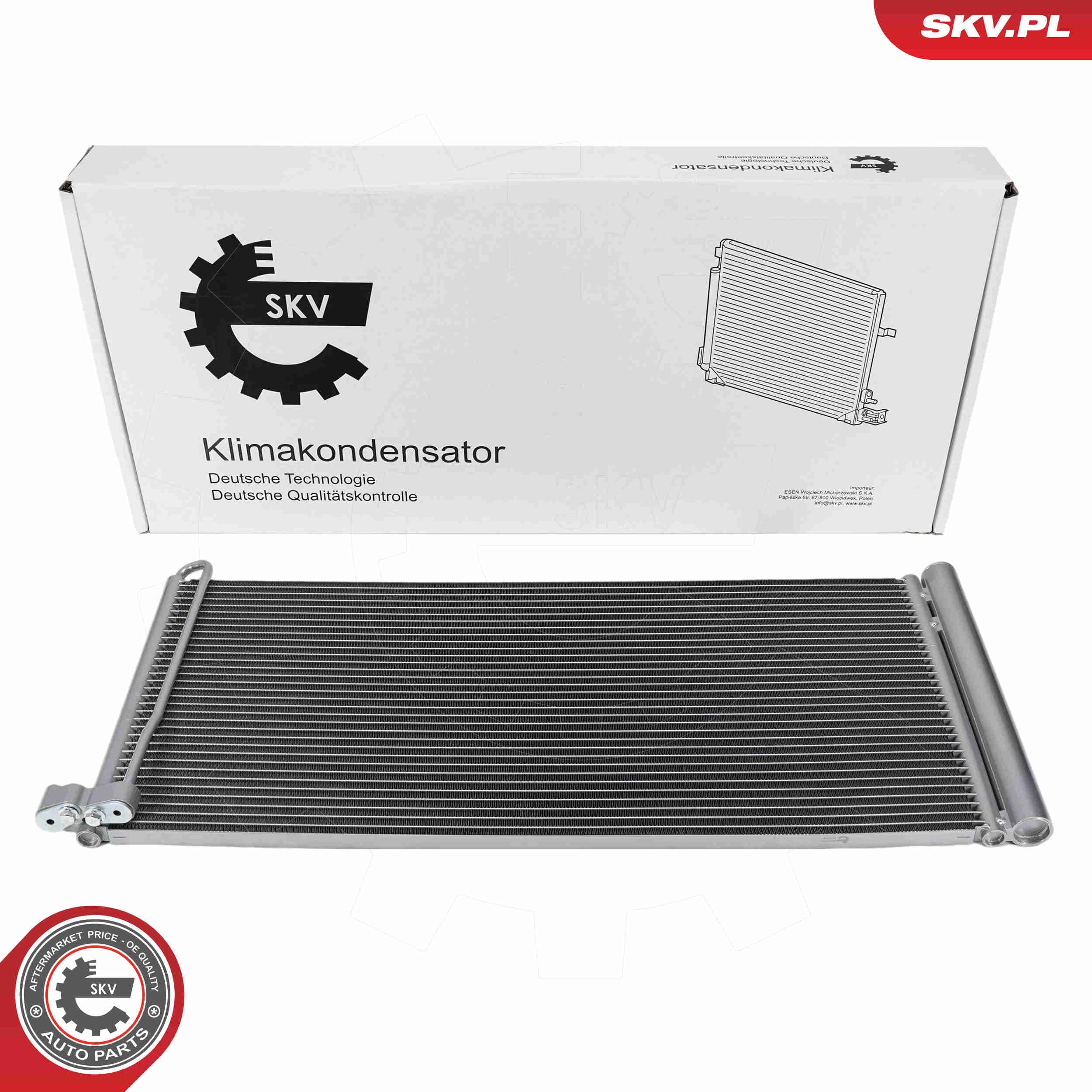 SKV Kondenzátor klimatizácie 86SKV517 1
