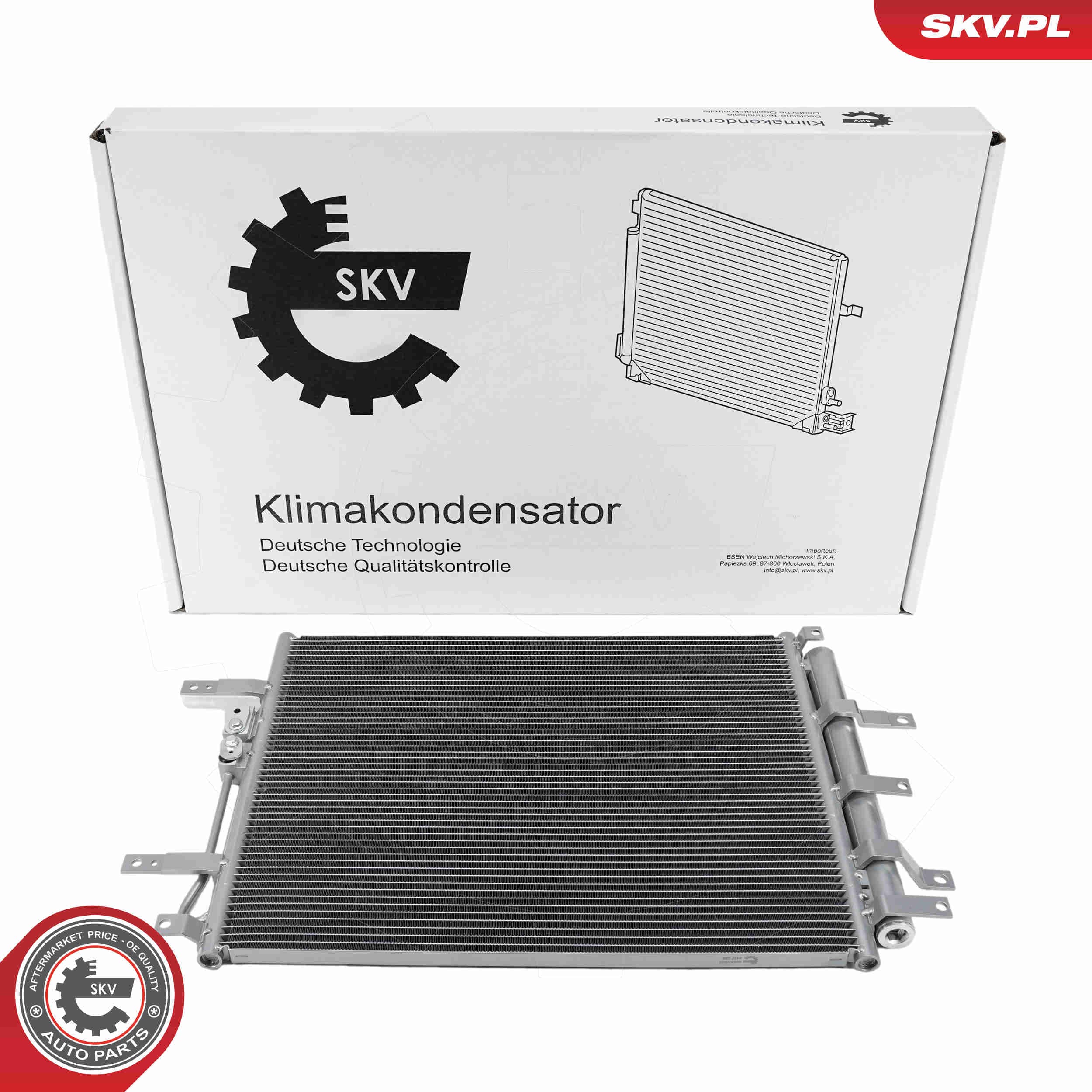 SKV Kondenzátor klimatizácie 86SKV522 1