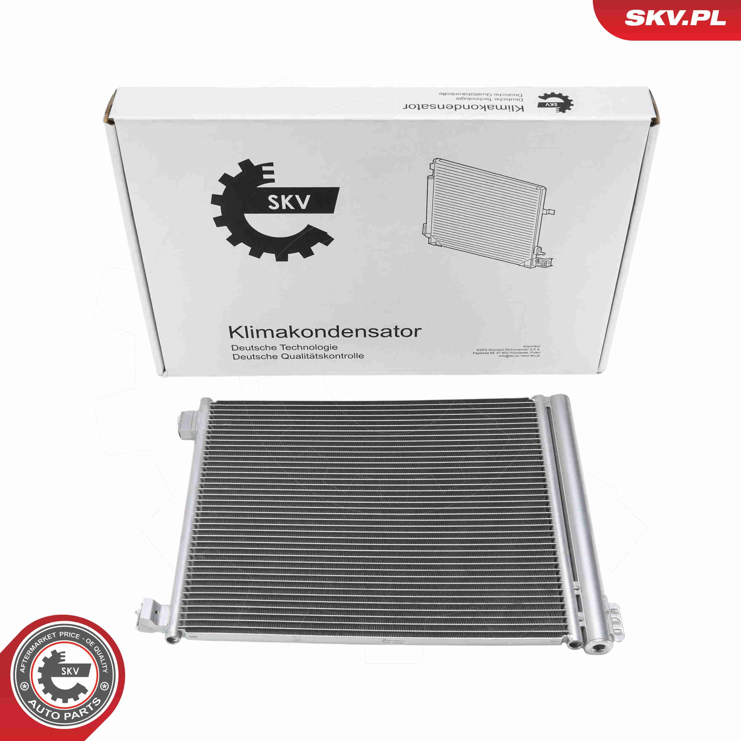 SKV Kondenzátor klimatizácie 86SKV524 1