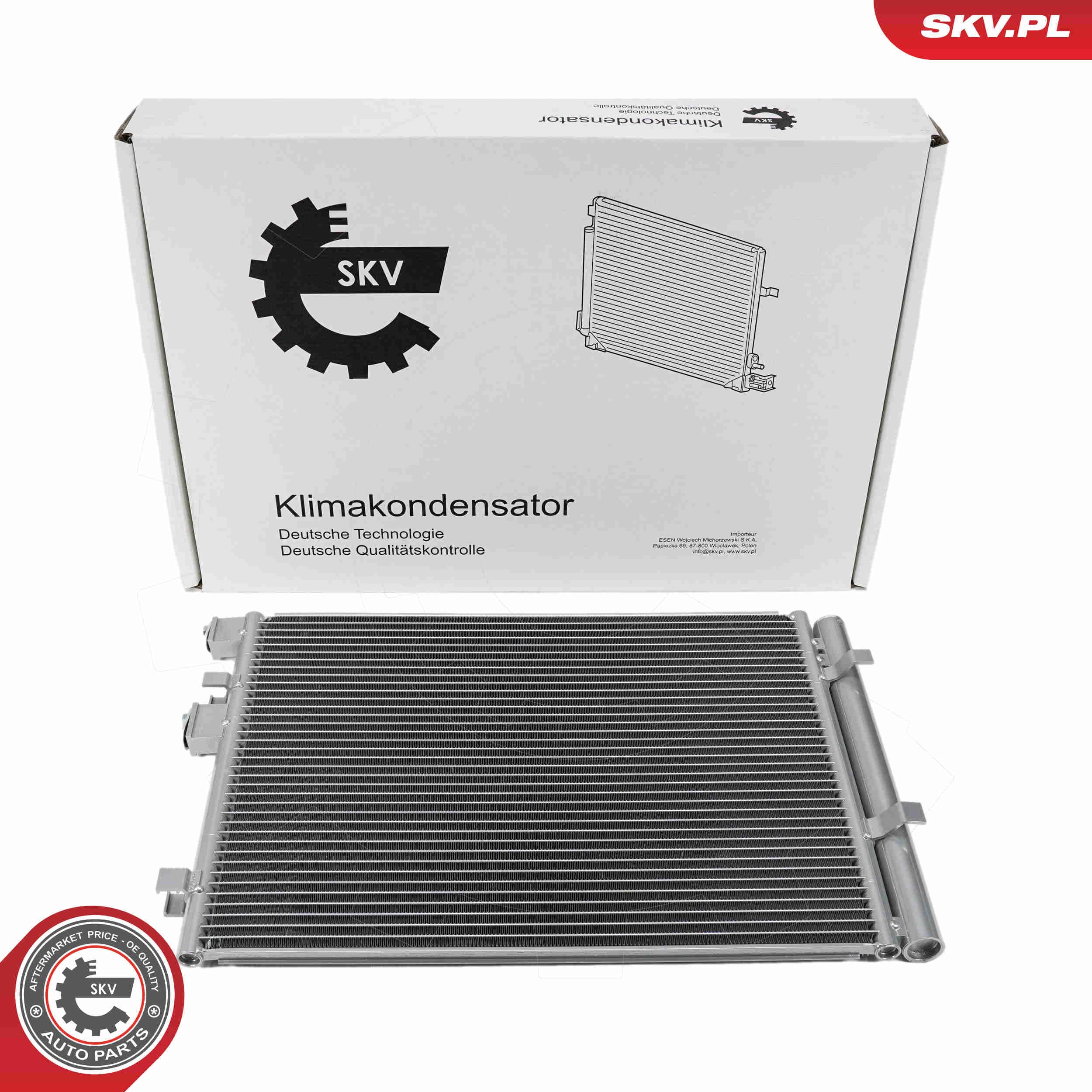 SKV Kondenzátor klimatizácie 86SKV526 1