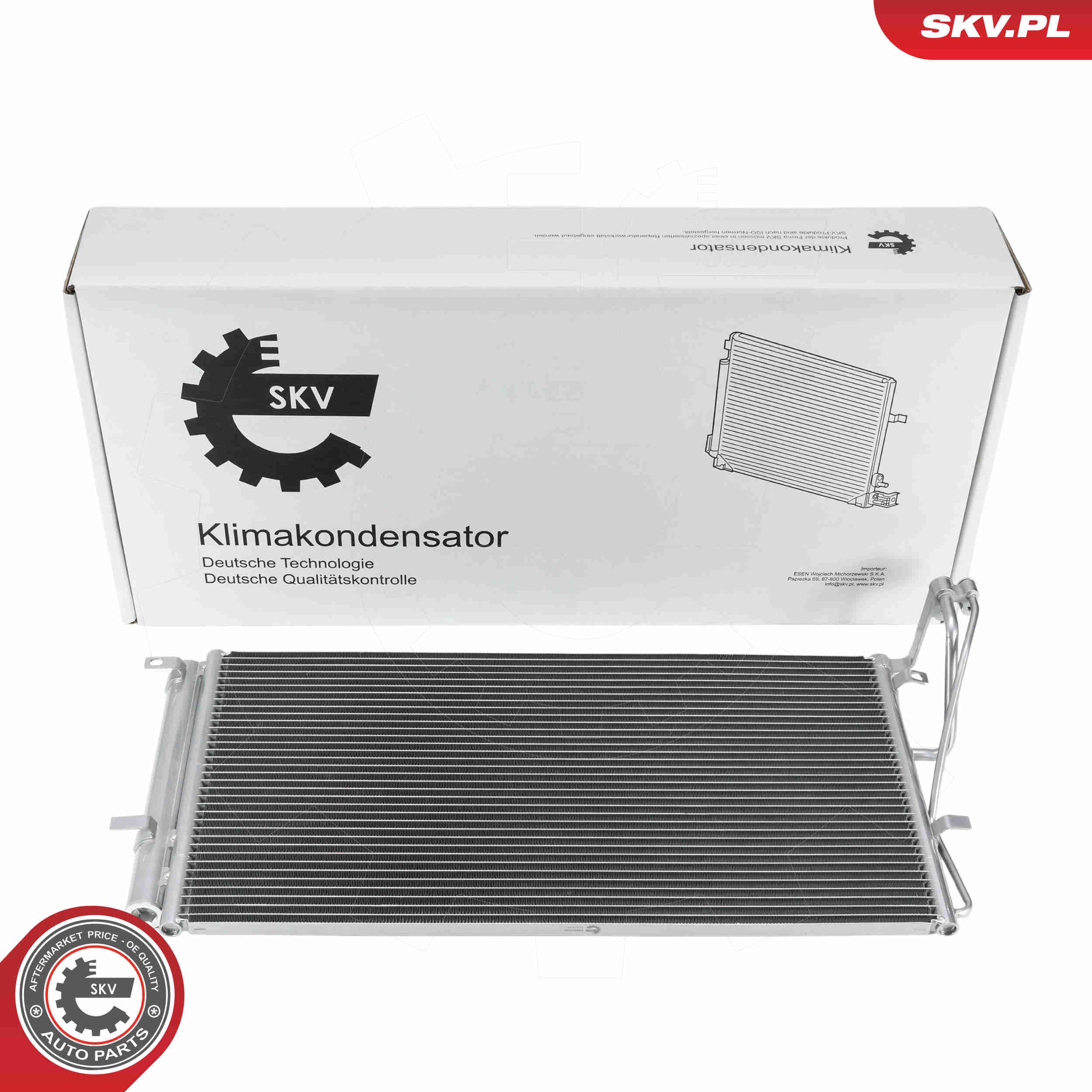 SKV Kondenzátor klimatizácie 86SKV528 1