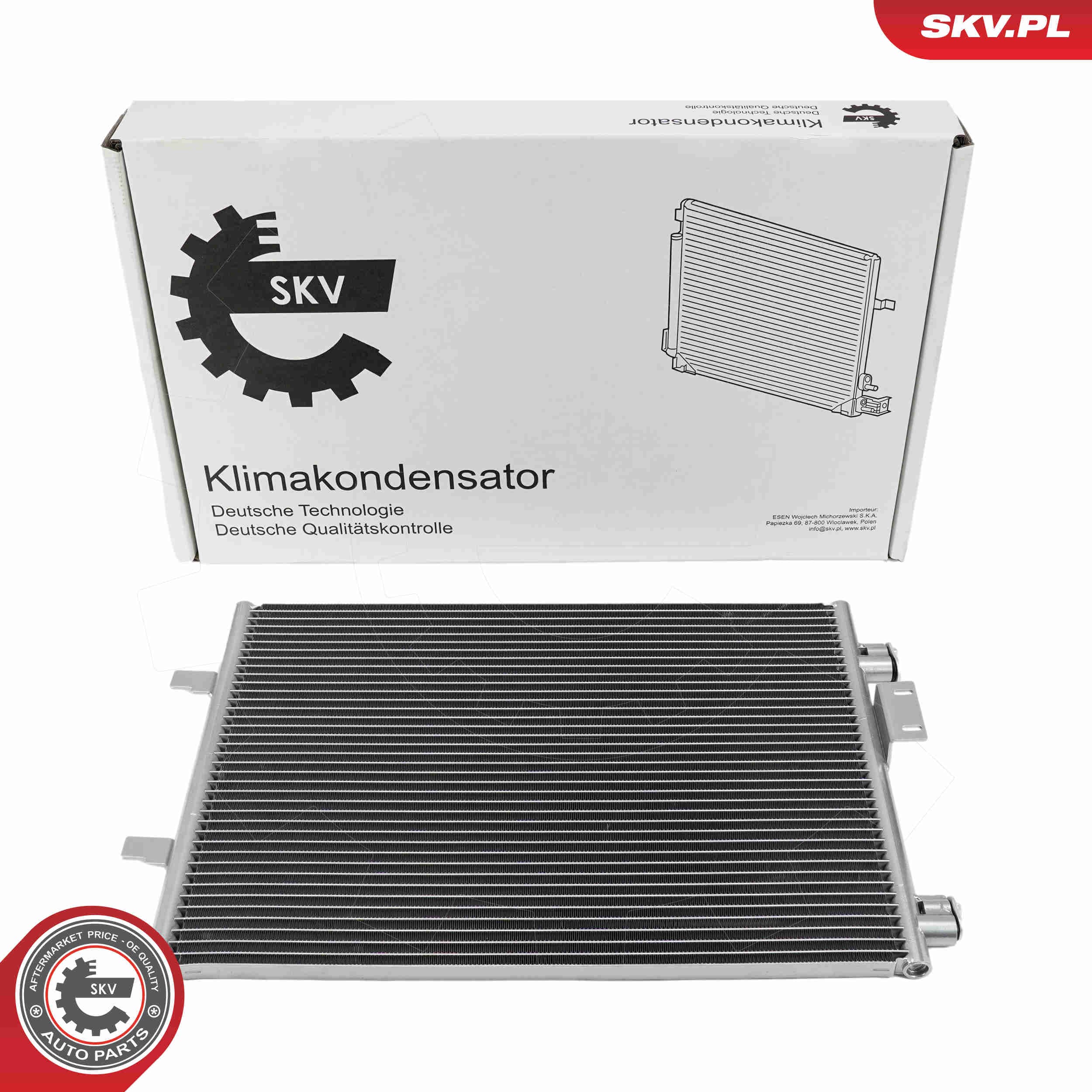 SKV Kondenzátor klimatizácie 86SKV535 1