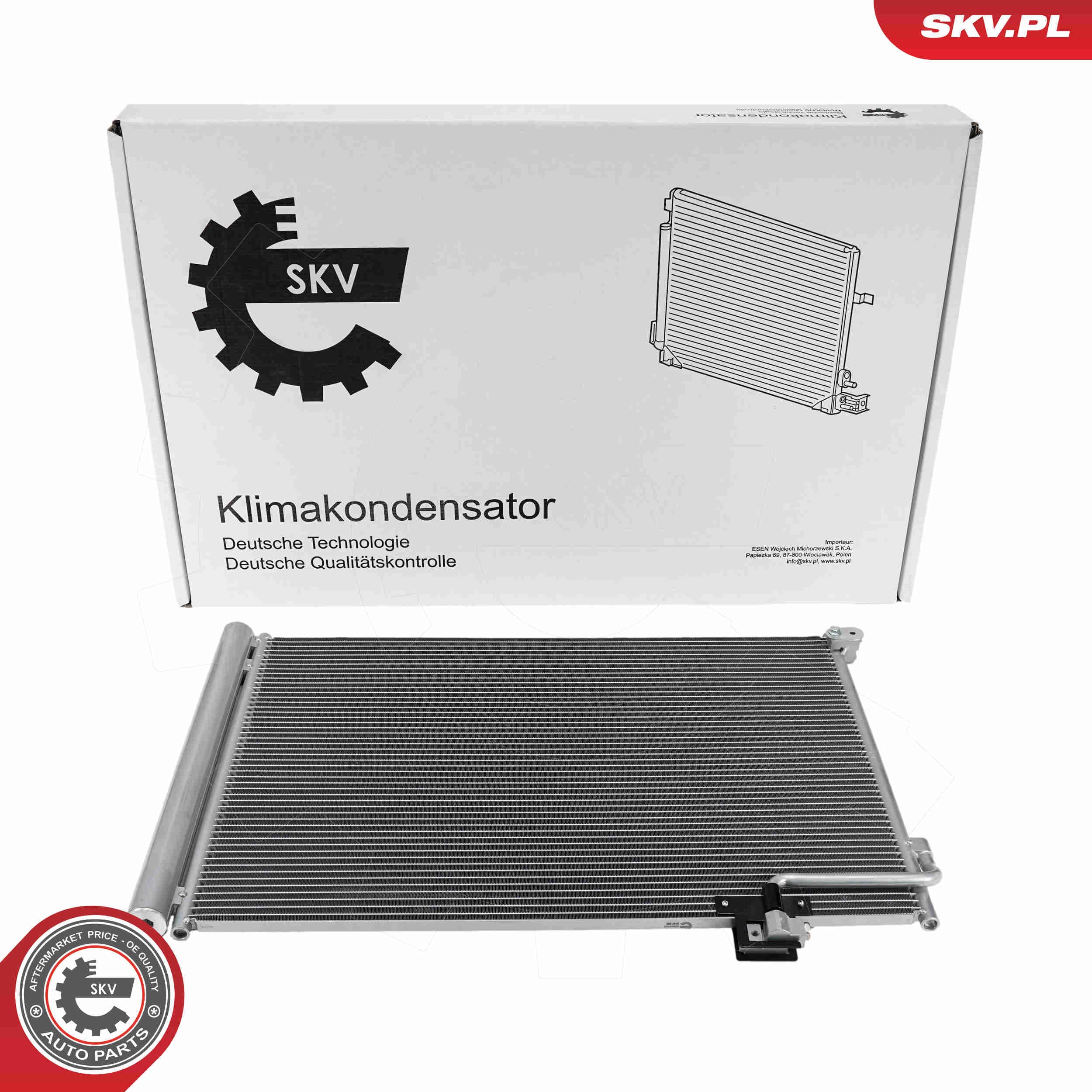 SKV Kondenzátor klimatizácie 86SKV548 1