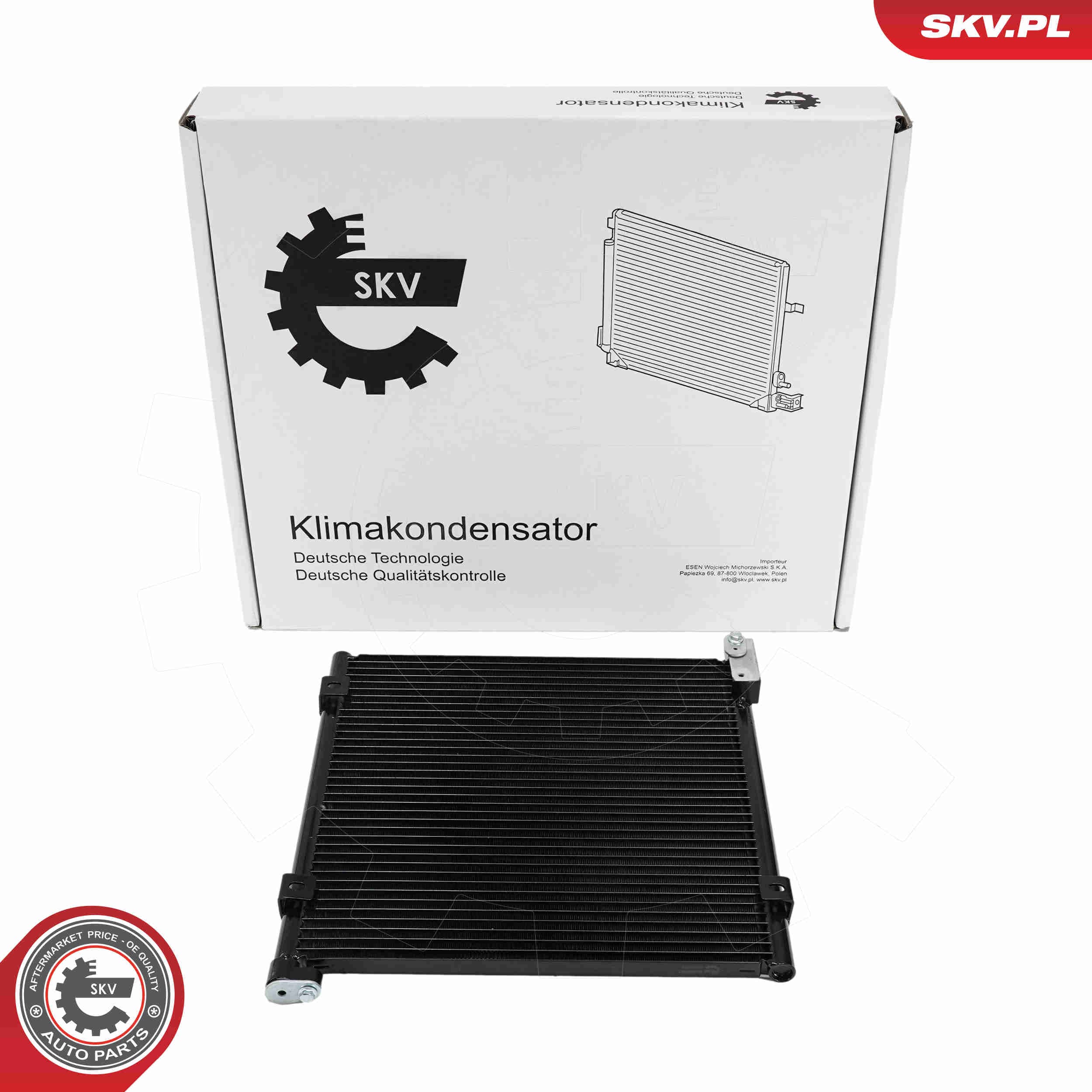 SKV Kondenzátor klimatizácie 86SKV557 1
