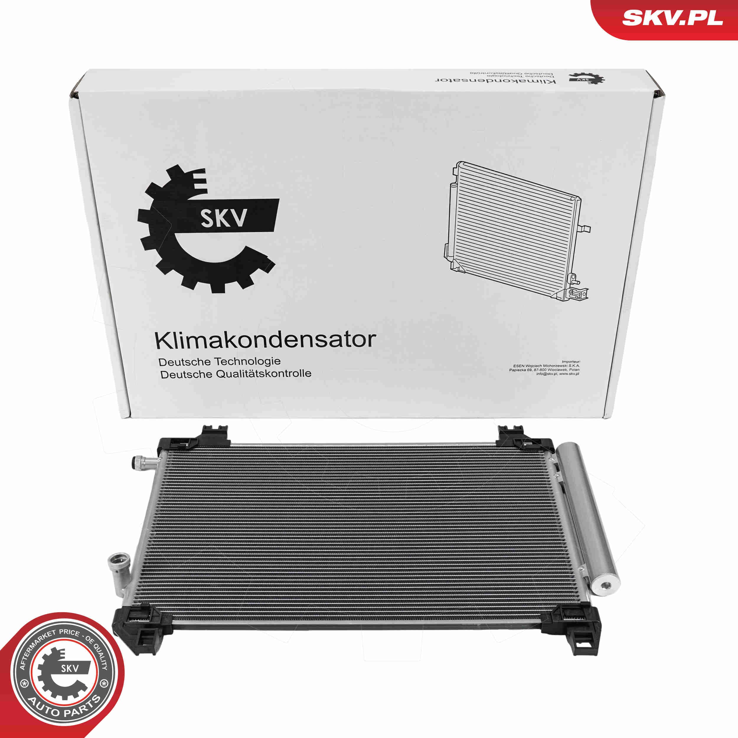 SKV Kondenzátor klimatizácie 86SKV560 1