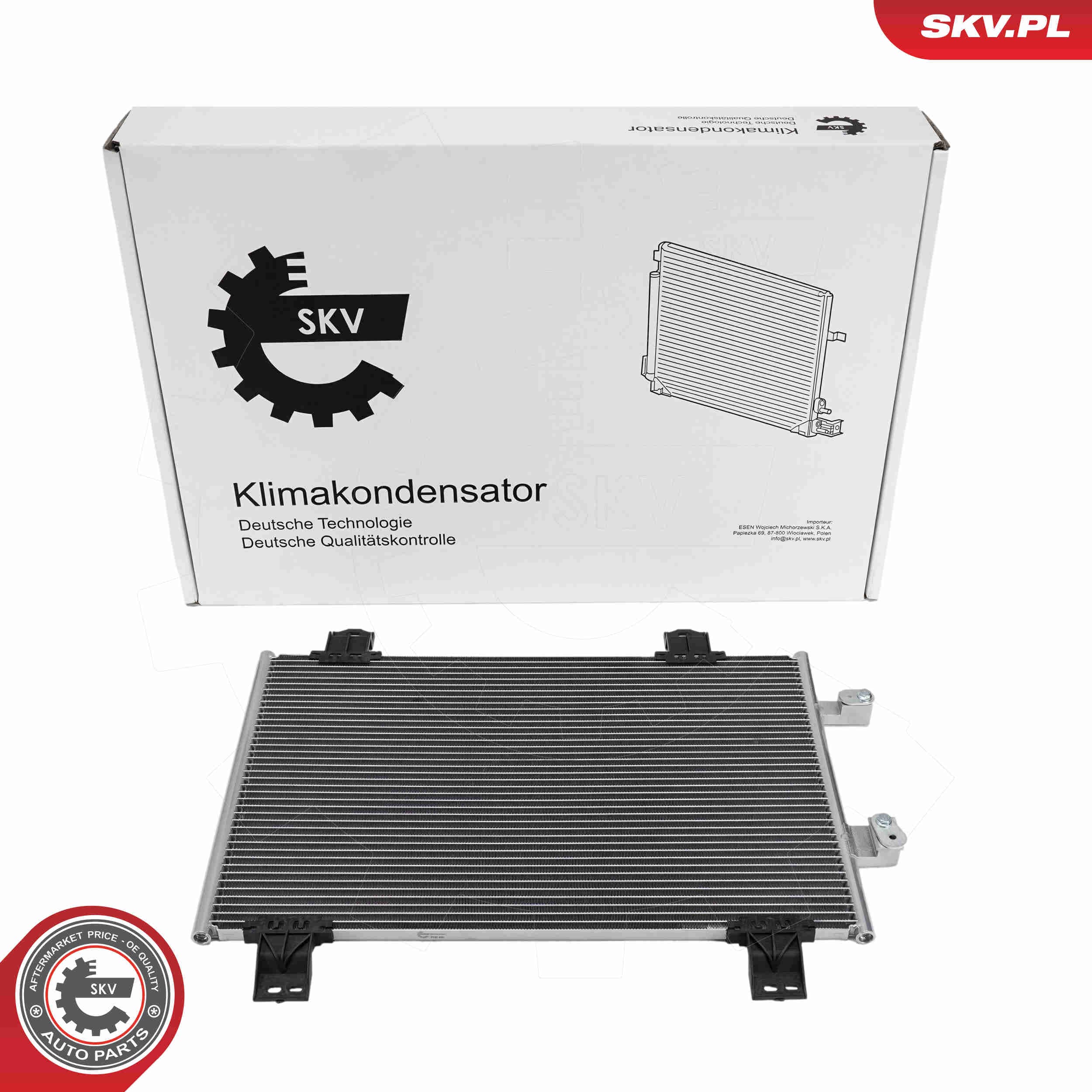 SKV Kondenzátor klimatizácie 86SKV561 1