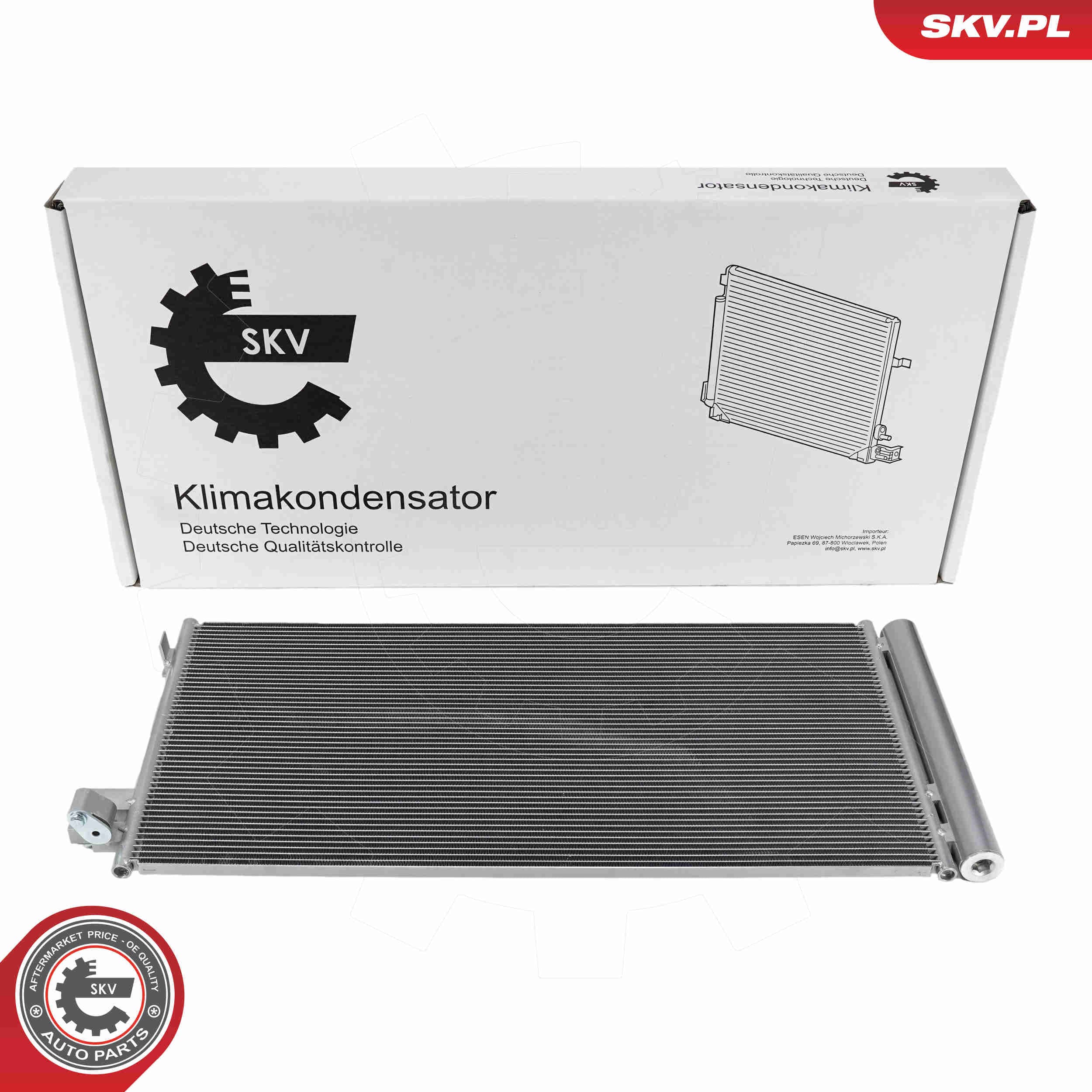SKV Kondenzátor klimatizácie 86SKV574 1
