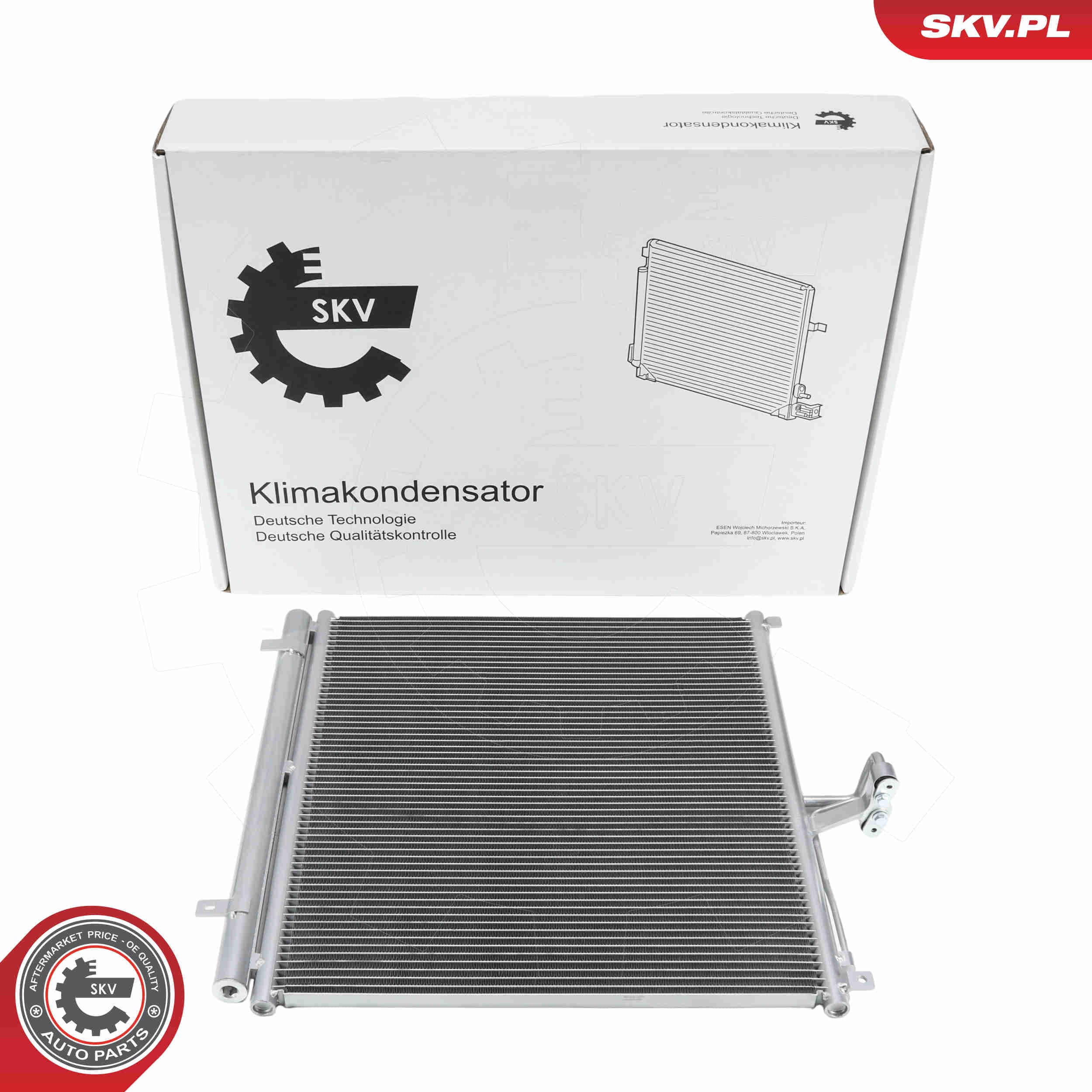 SKV Kondenzátor klimatizácie 86SKV576 1